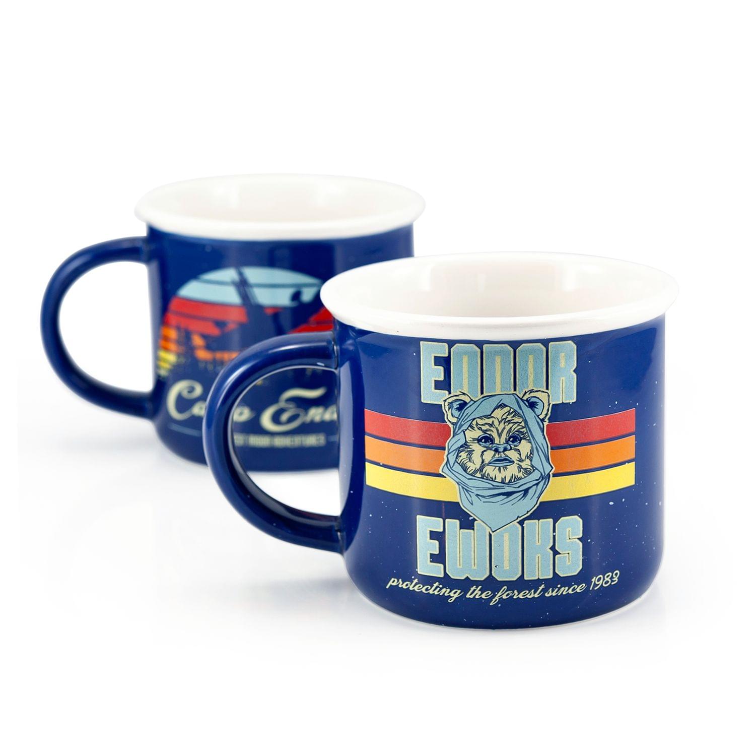 Star Wars Endor Camp Retro Mugs - Set of 2