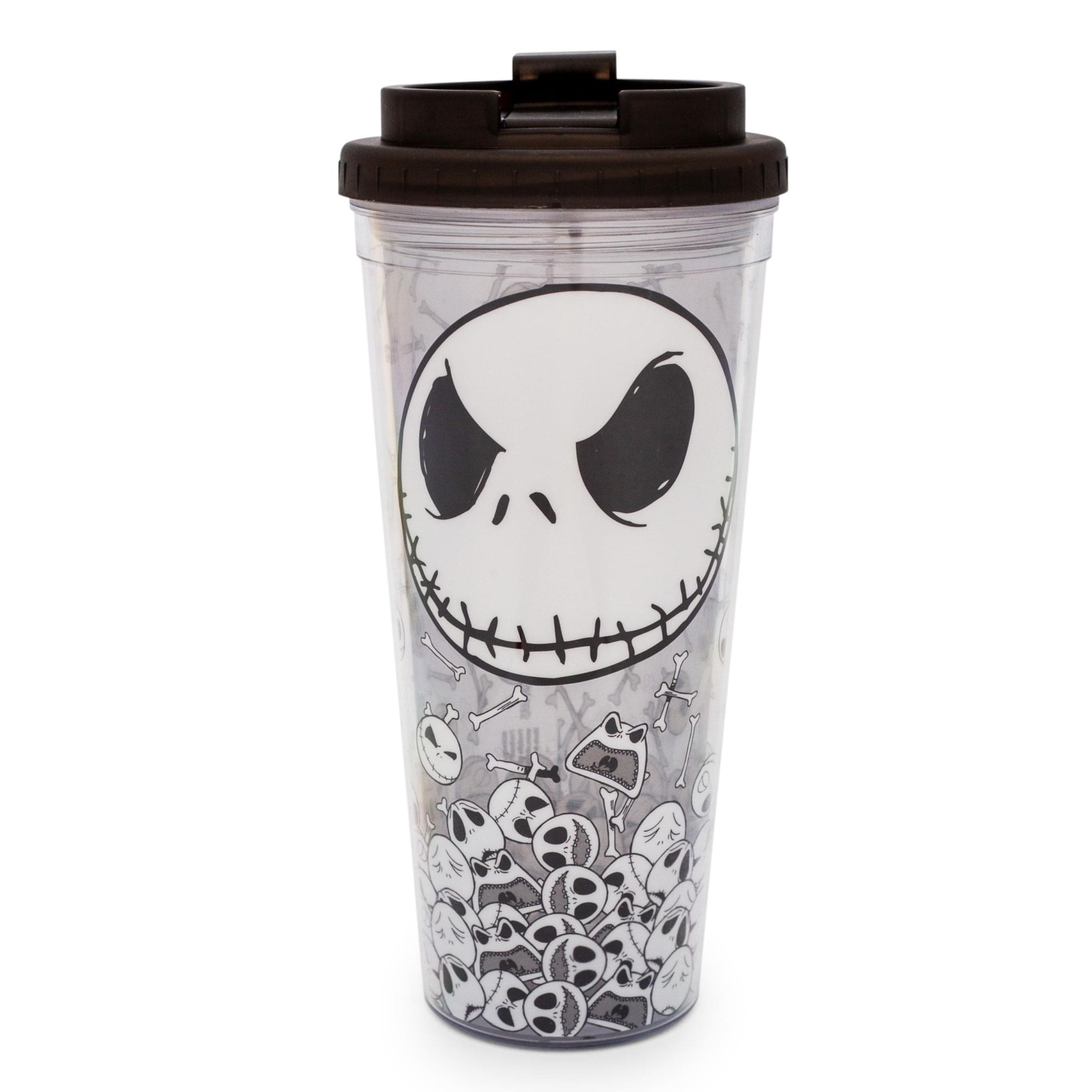 Disney The Nightmare Before Christmas Jack Skellington's Spooky Travel Tumbler