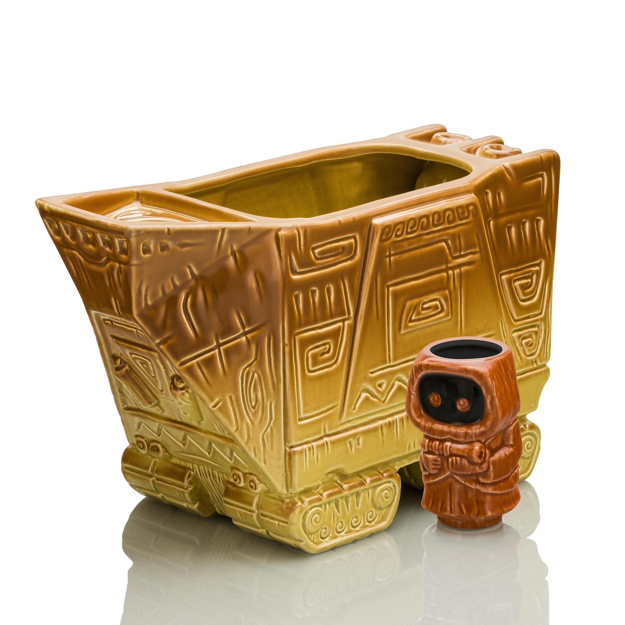 Geeki Tikis Star Wars Sandcrawler Party Punch Bowl Set with Jawa Mini Mug