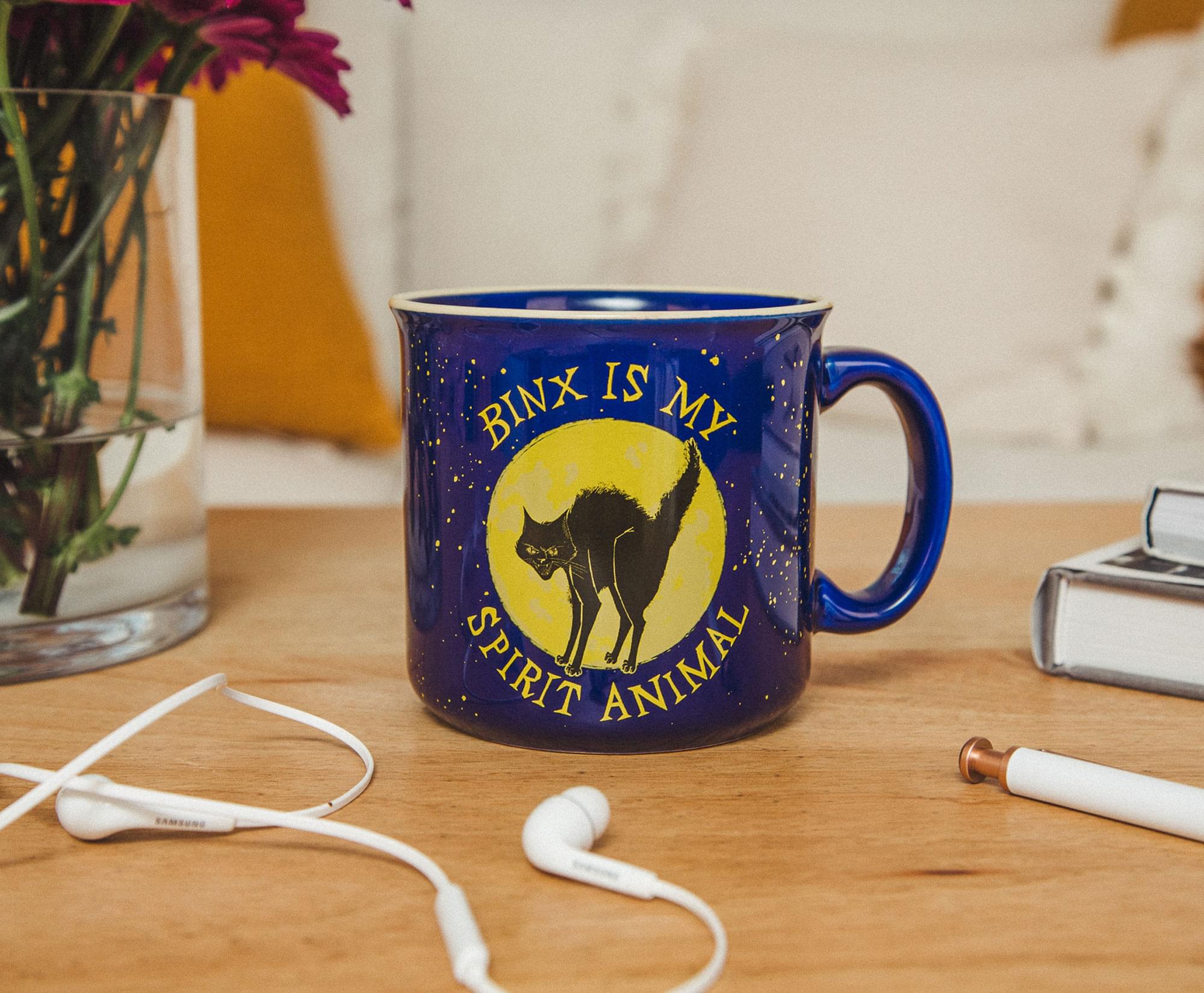 Disney Hocus Pocus Binx-Inspired Ceramic Camper Mug - 20 Ounces
