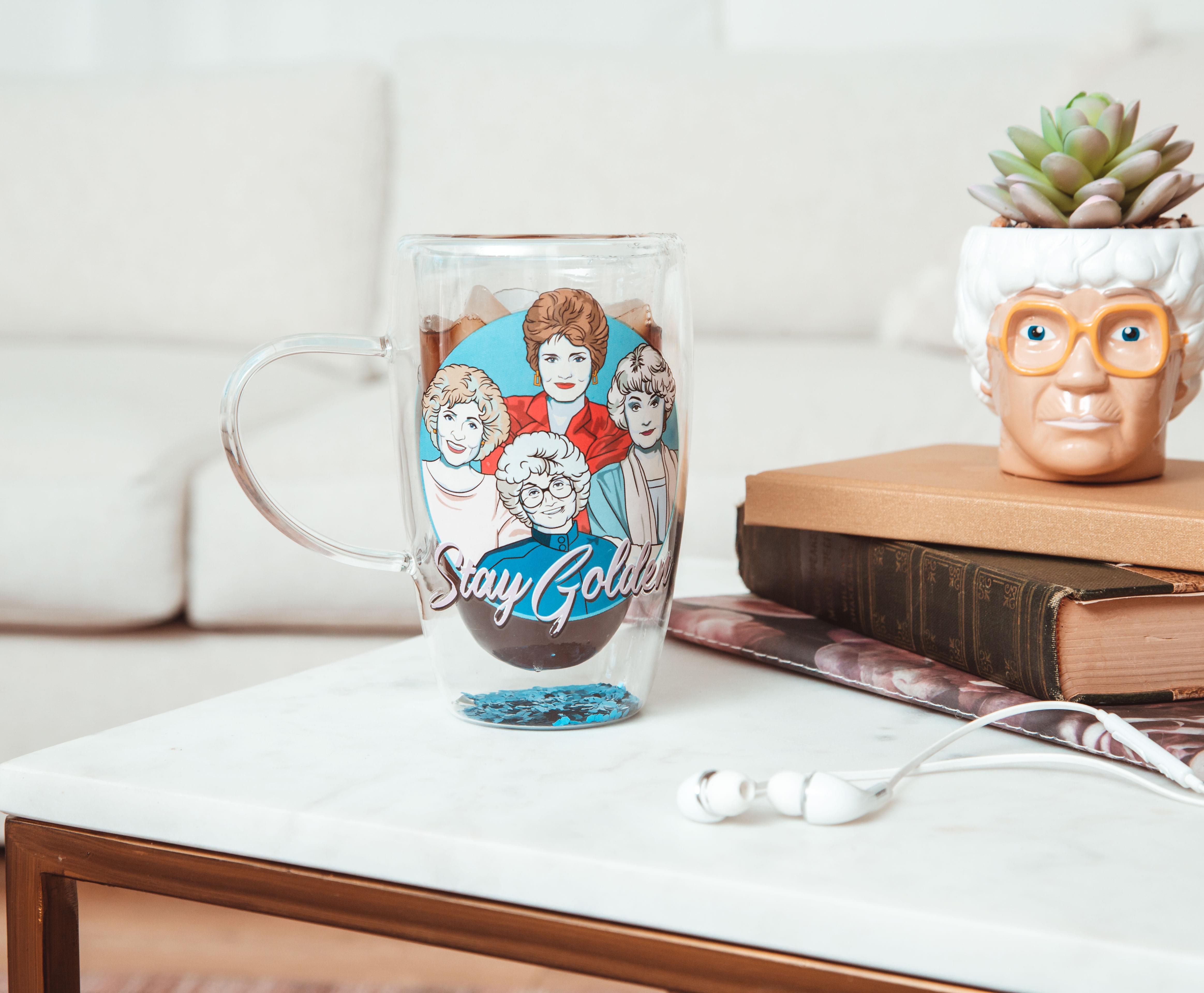 Golden Girls Exclusive 15 - Ounce Double - Walled Glass Mug