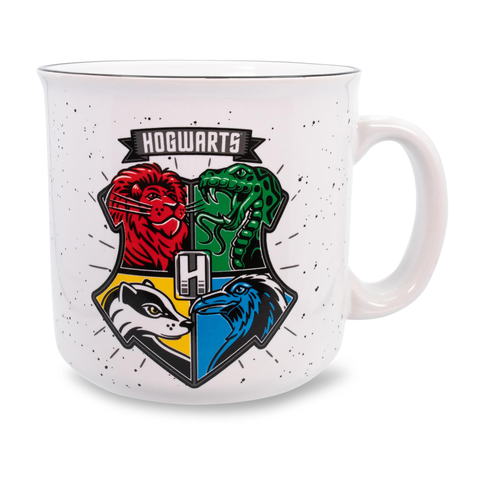 Enchanting Harry Potter Hogwarts Crest 20 - Ounce Ceramic Camper Mug