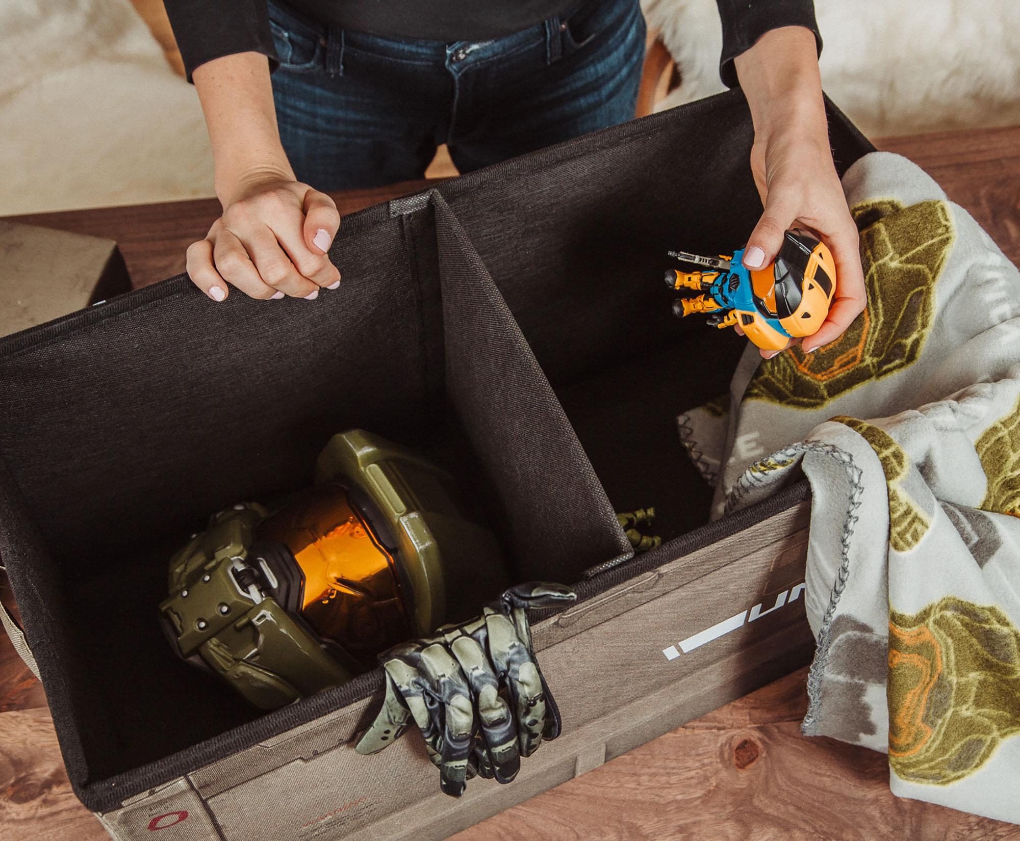 HALO Ammo Crate: The Ultimate Collapsible Storage Bin for Gamers