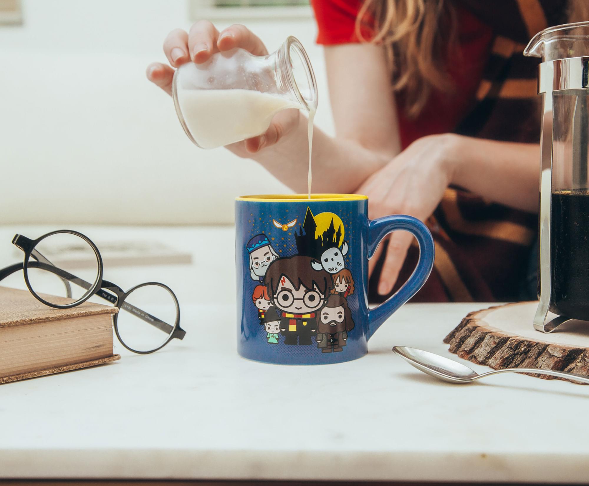 Enchanting Harry Potter Chibi Ceramic Mug - 14 Ounce Magic
