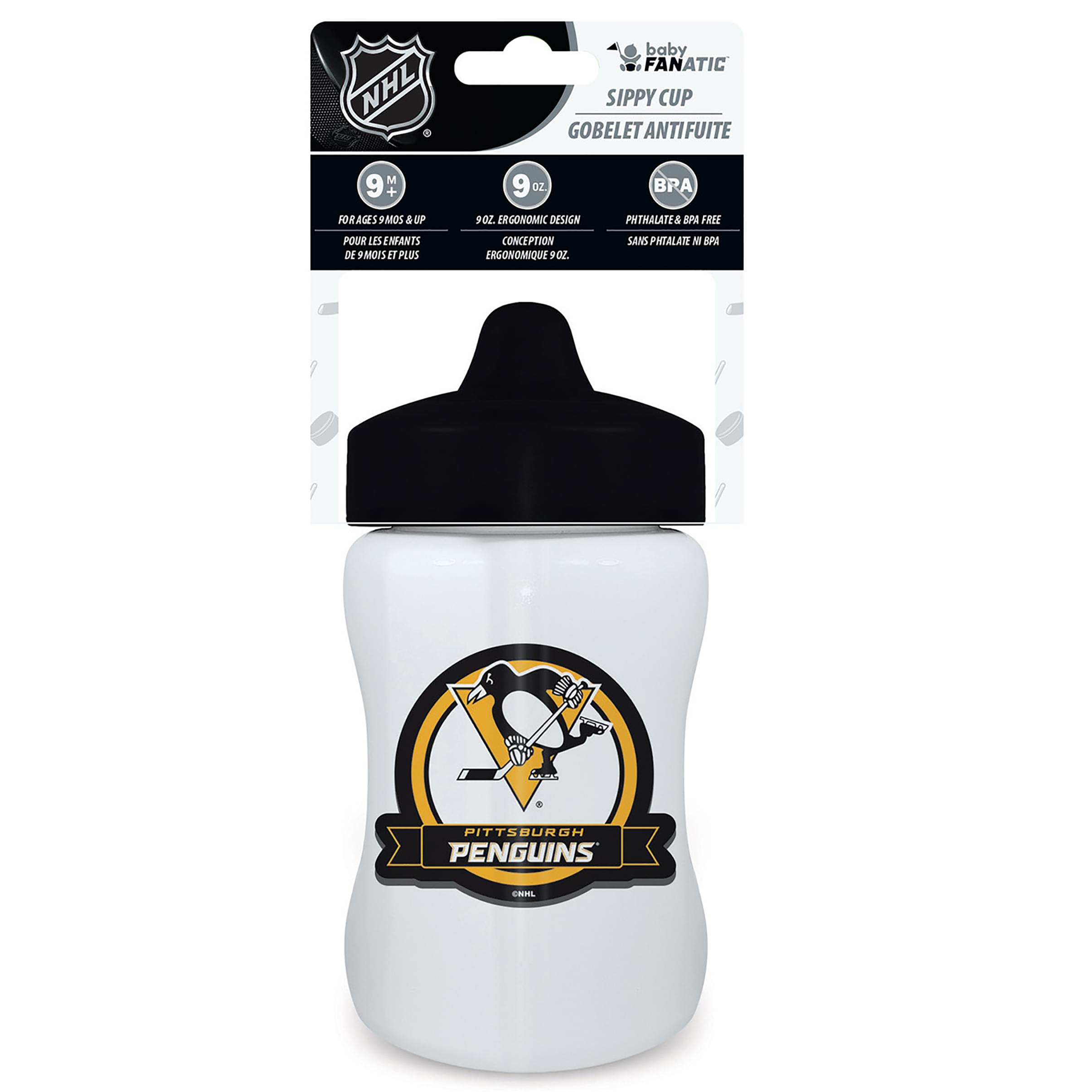 Pittsburgh Penguins NHL 9oz Super-Fun Baby Sippy Cup