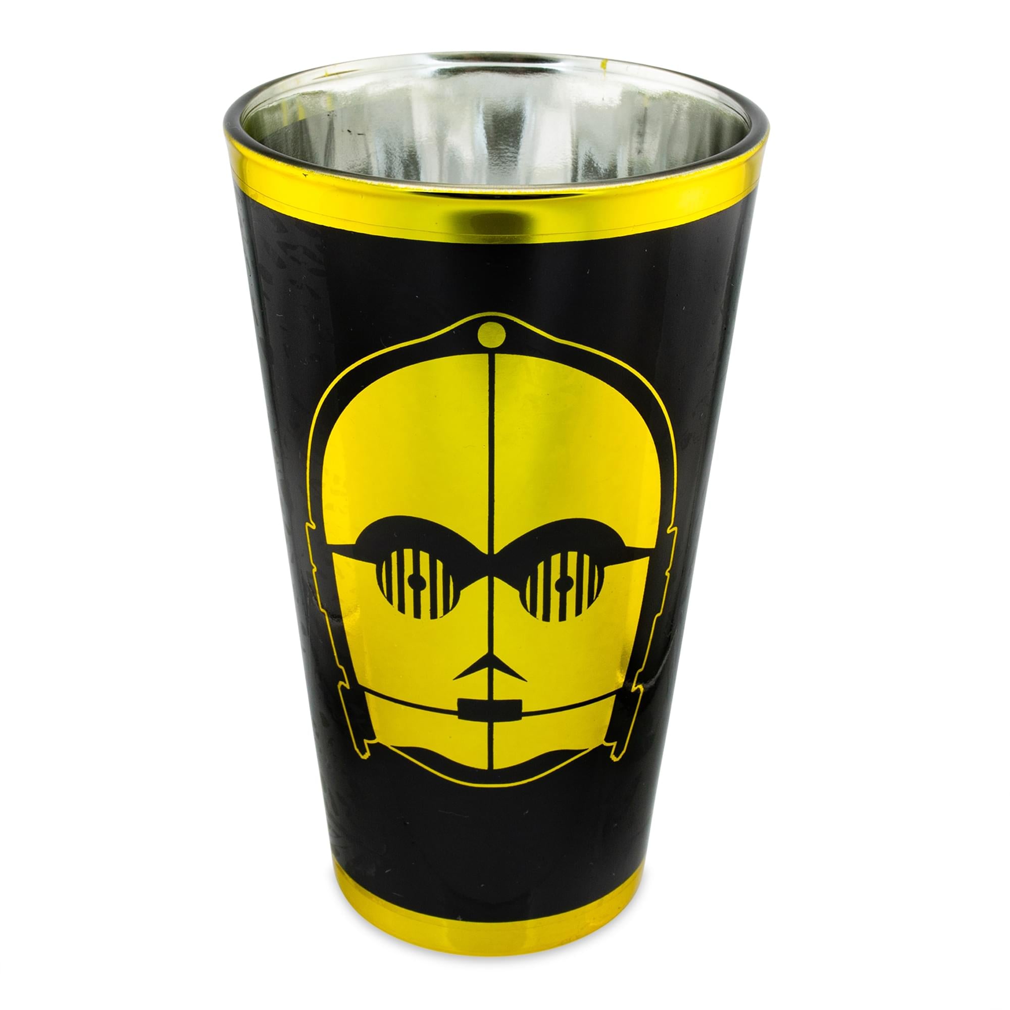Epic Star Wars C3PO Chrome Pint Glass