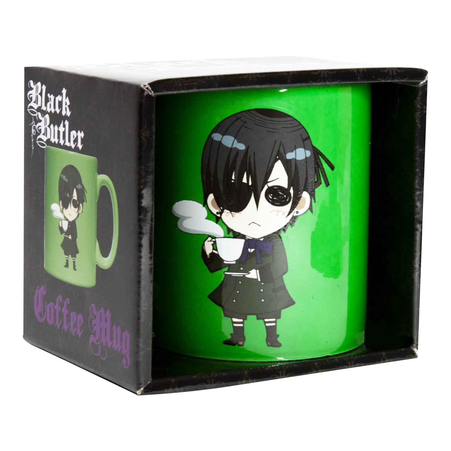 Black Butler Green Coffee Mug with Logo - A Must-Have for Fans
