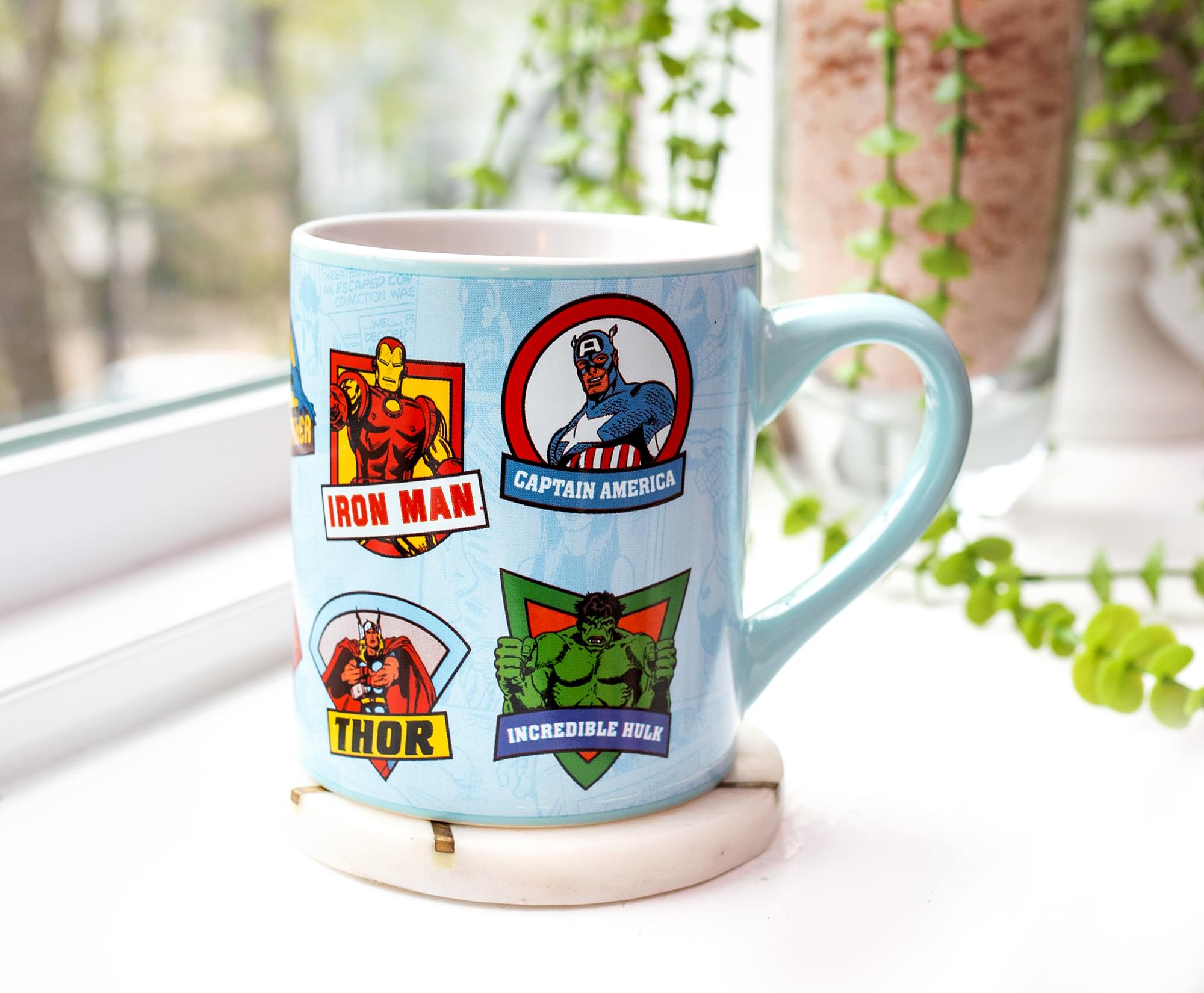 Epic Marvel Comics Character Badges 14 - Ounce Ceramic Mug