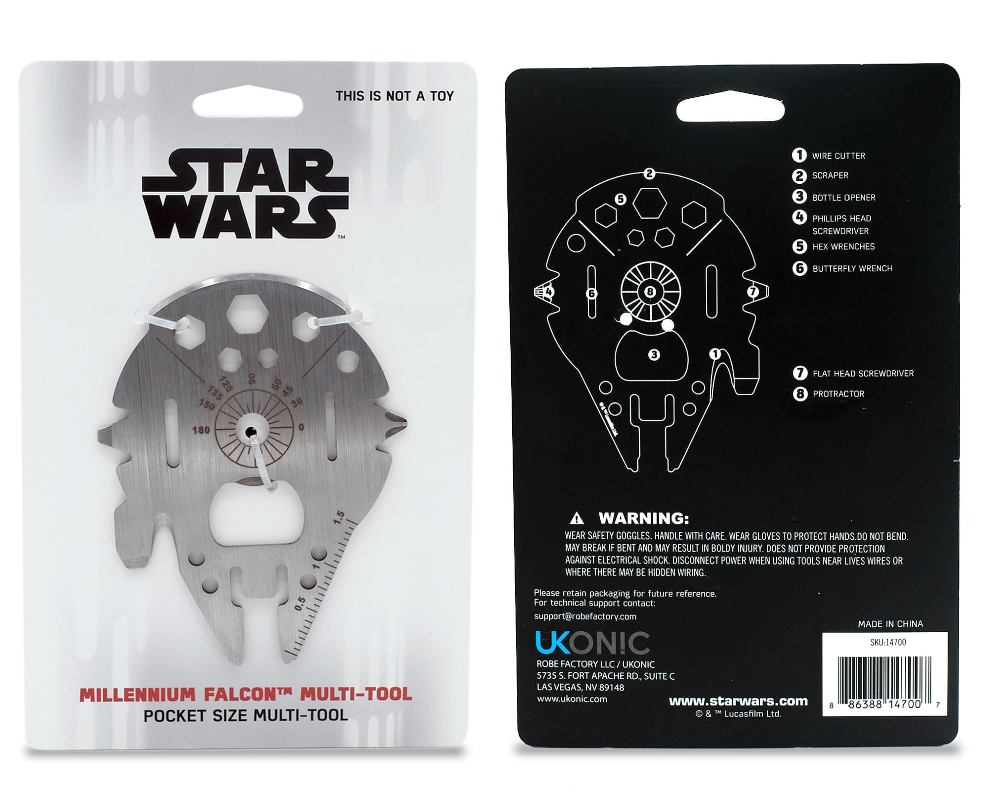 The Ultimate Star Wars Millennium Falcon 8 - in - 1 Multitool for Your Adventures