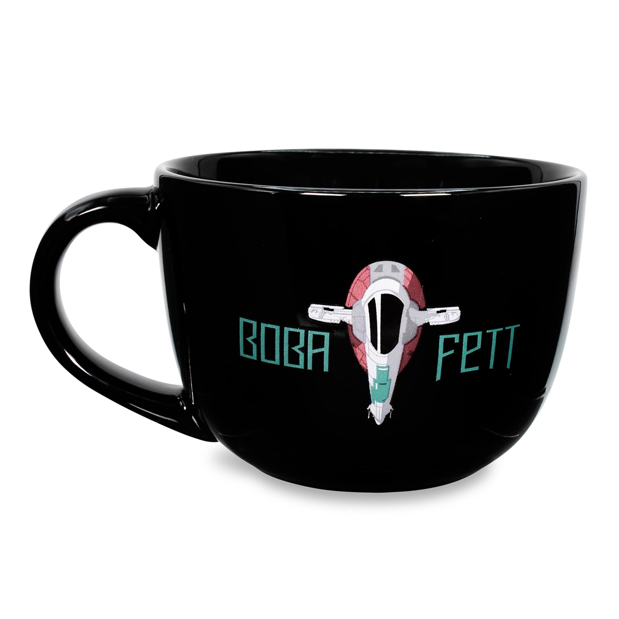 Star Wars: The Mandalorian Boba Fett 24-Ounce Ceramic Soup Mug - A Galactic Treat