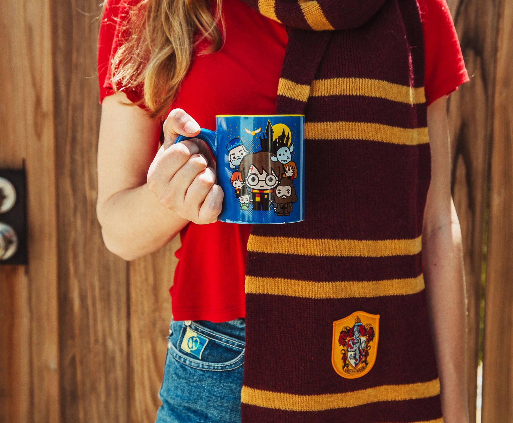 Enchanting Harry Potter Chibi Ceramic Mug - 14 Ounce Magic
