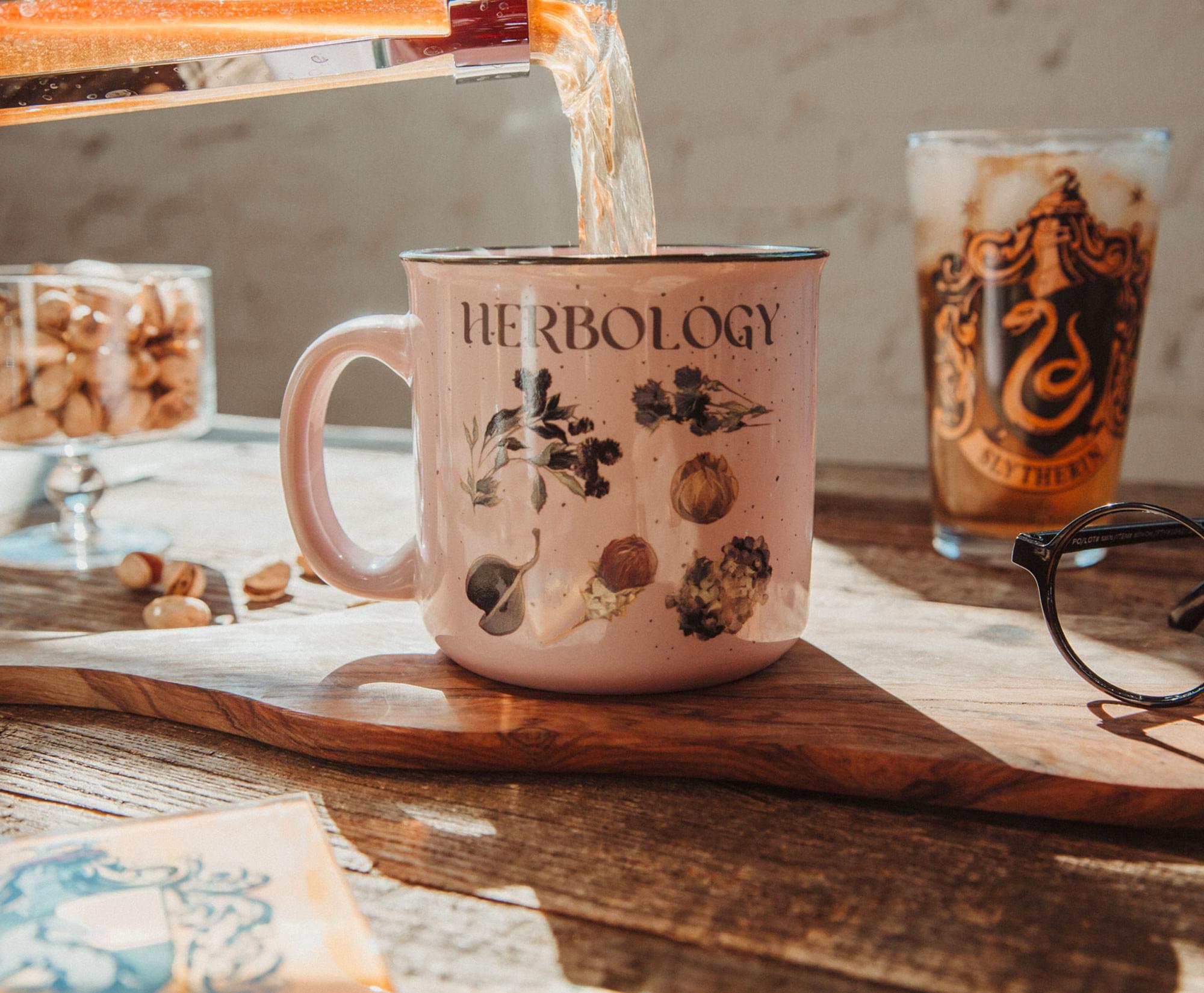 Enchanting Harry Potter Herbology Ceramic Camper Mug - 20 Oz Delight