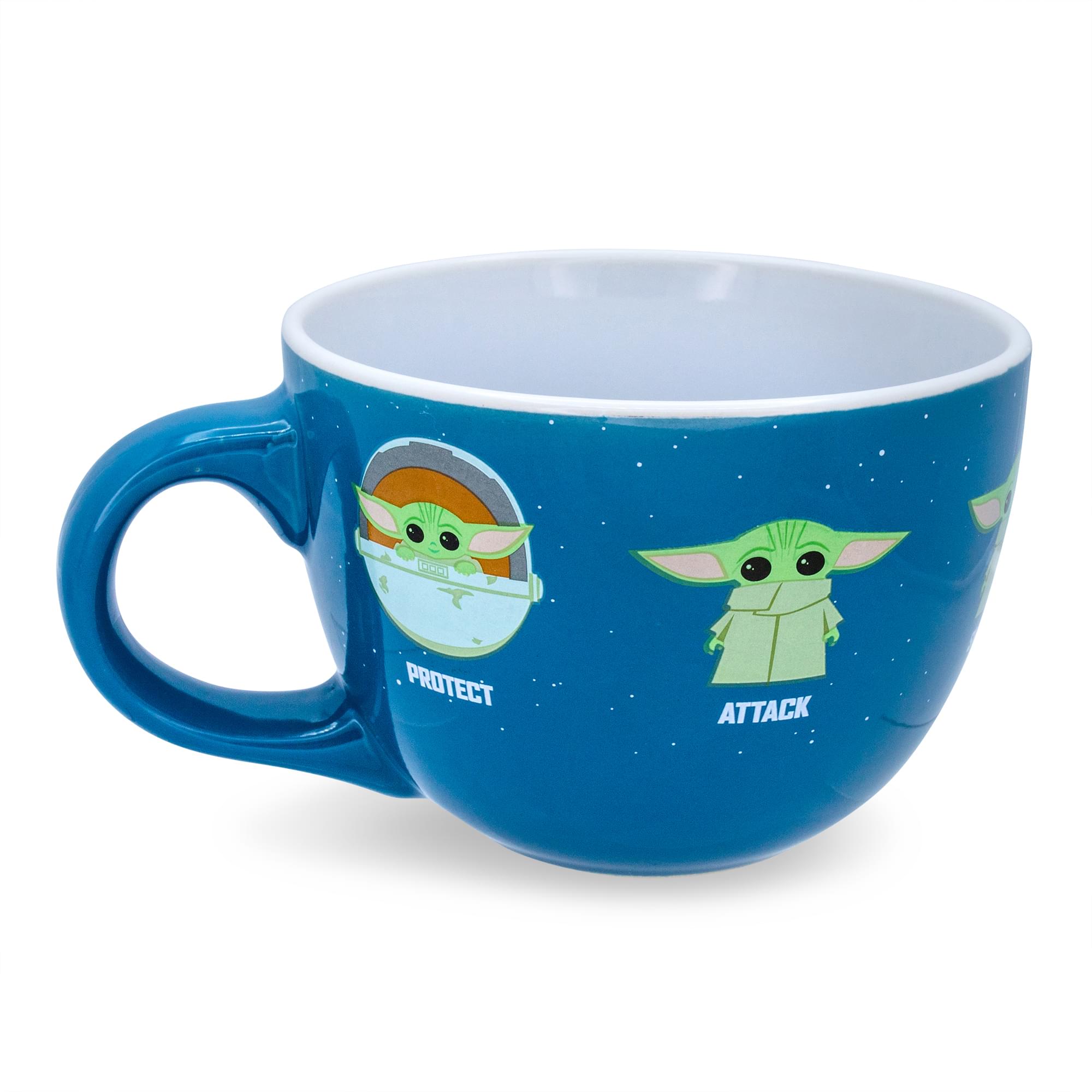 Star Wars: The Mandalorian Grogu Ceramic Soup Mug - Fun & Stylish