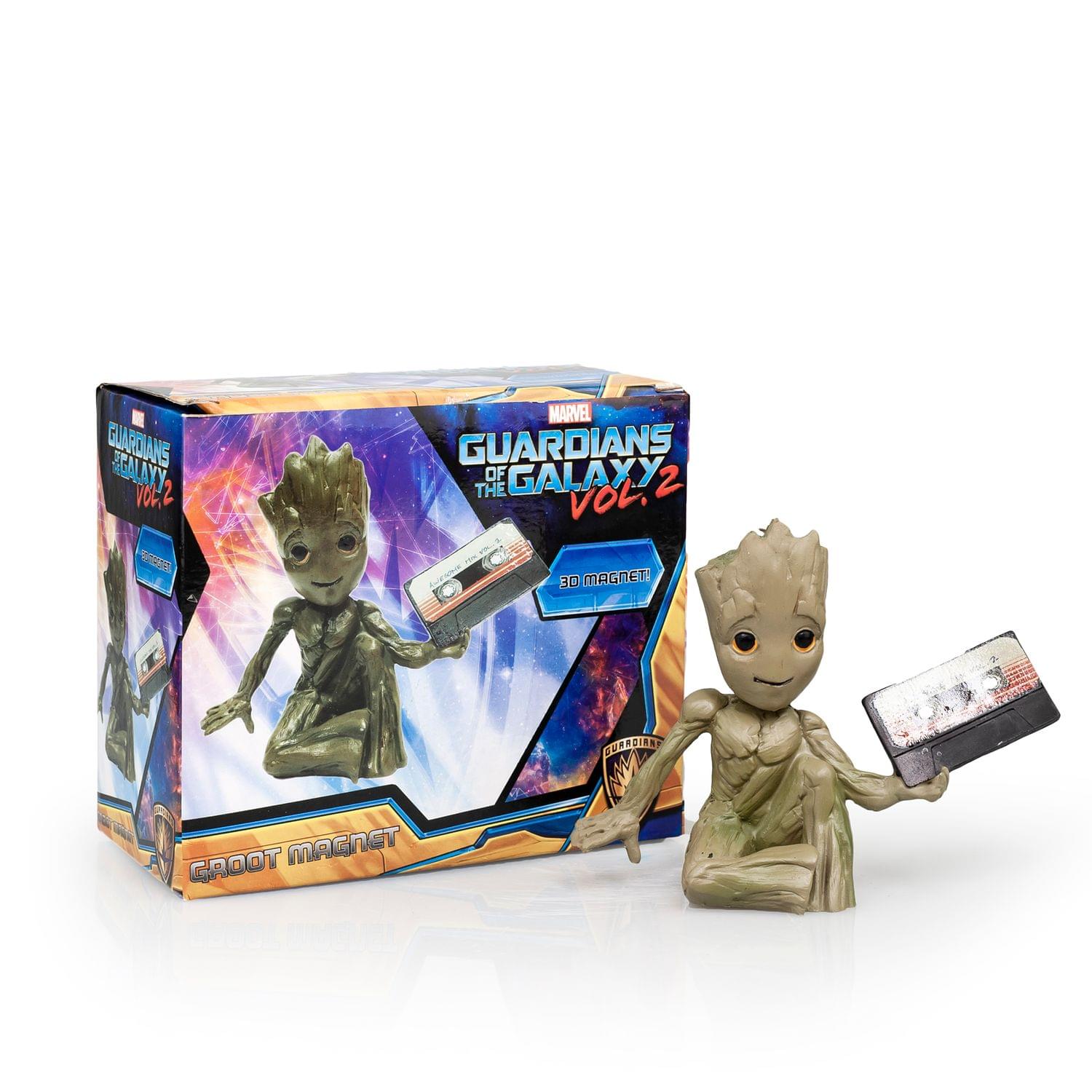 Collectible Guardians of the Galaxy Baby Groot 3D Magnet - A Must-Have for Fans!