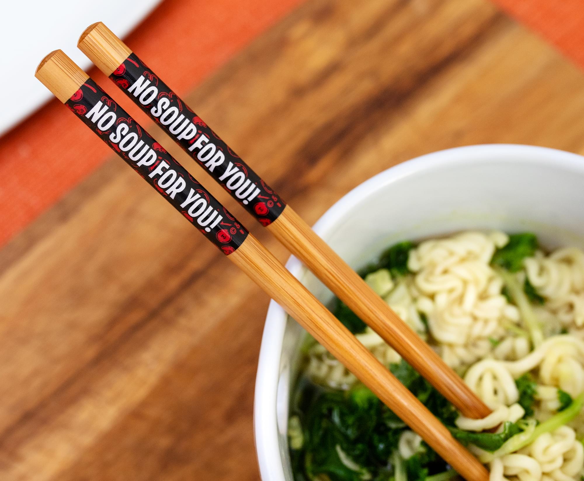 Seinfeld 'No Soup For You!' 20-Ounce Ramen Bowl & Chopstick Set