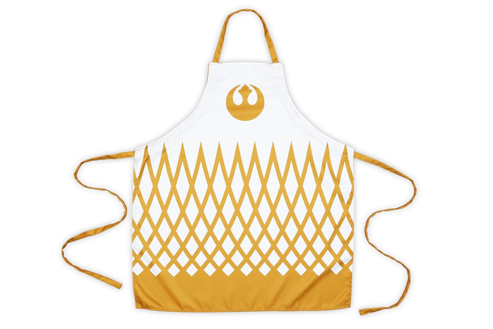 Star Wars Rebel Design Adult Apron & Oven Mitt Set - White/Gold