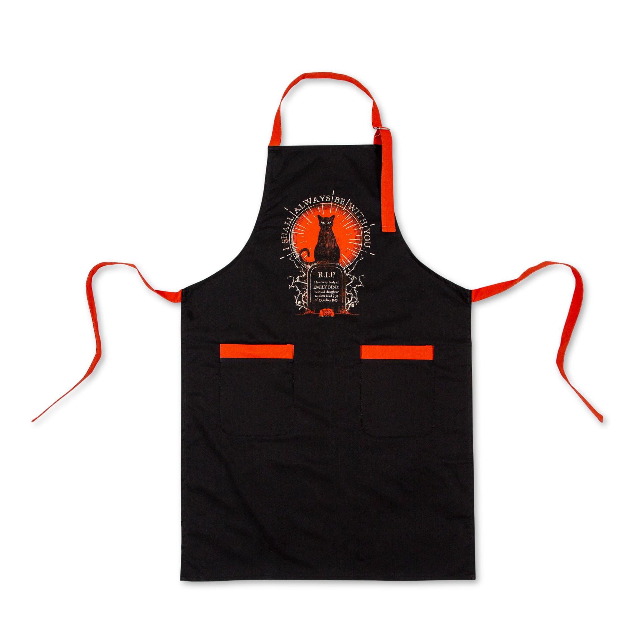 Enchanting Disney Hocus Pocus Black Cooking Apron