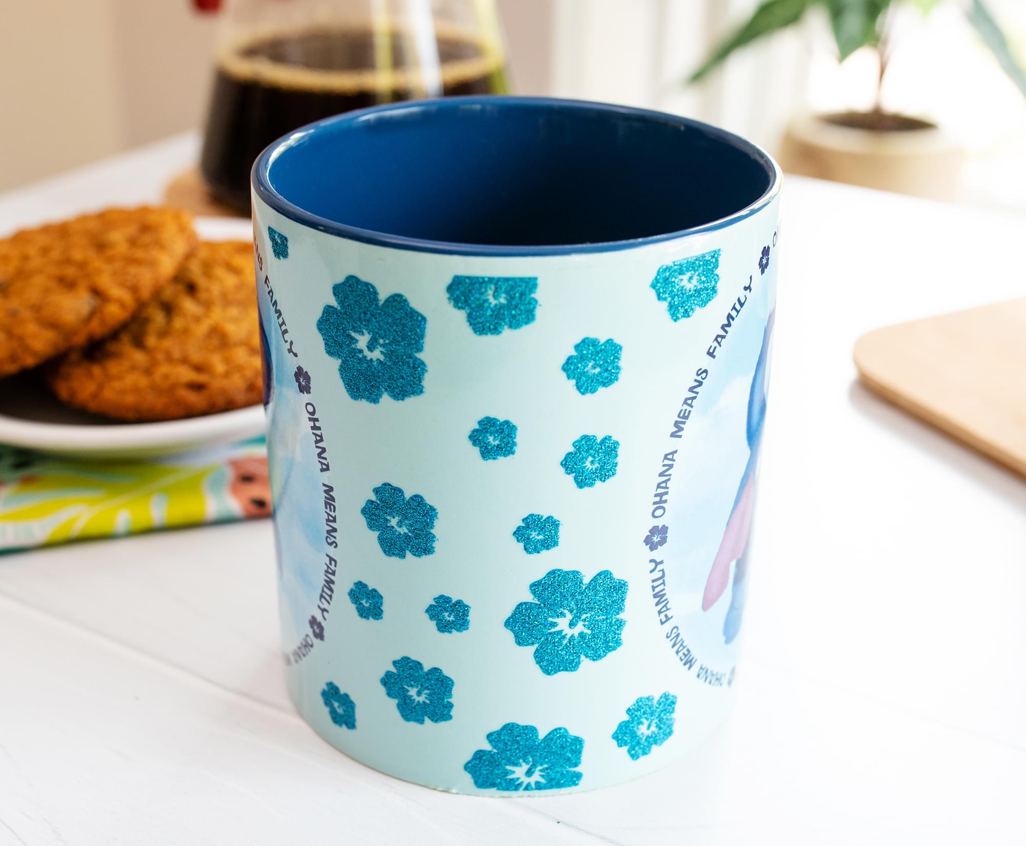 Disney Lilo & Stitch Ohana Means Family 20-Ounce Ceramic Mug
