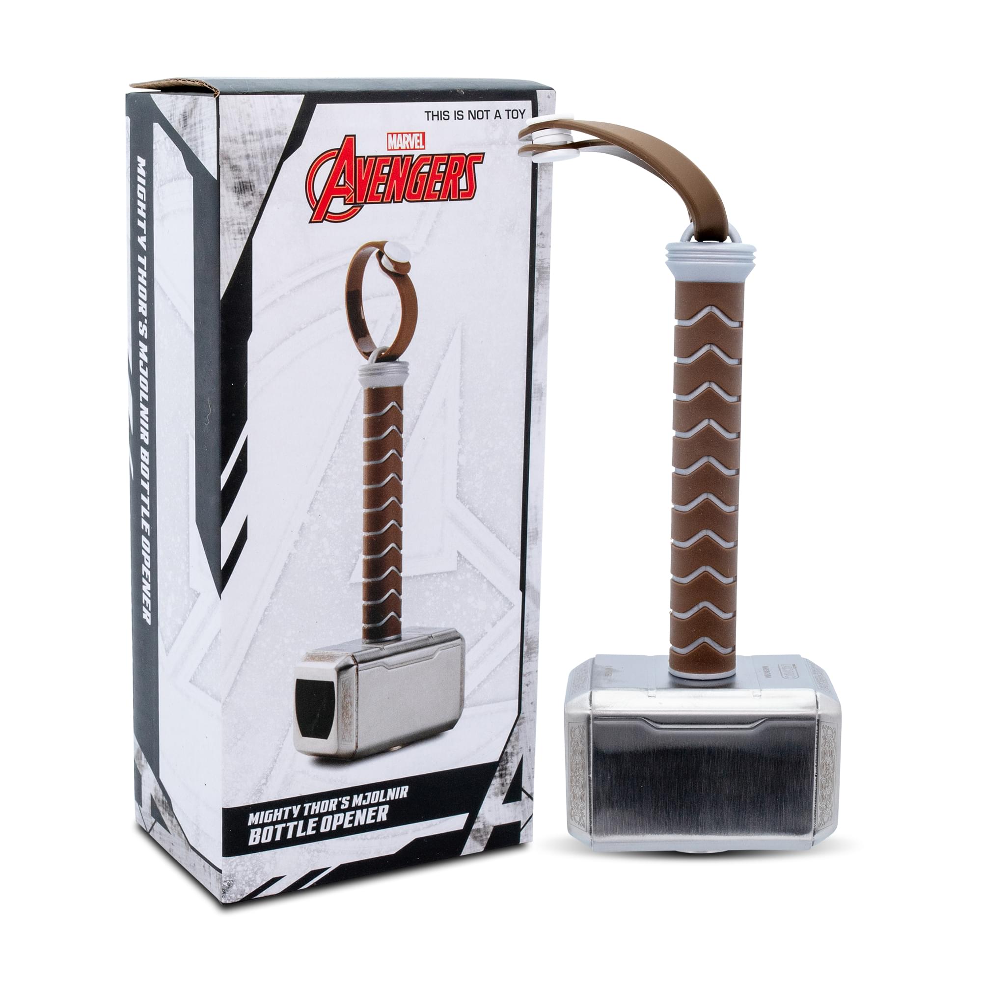 Epic Marvel Mighty Thor Mjolnir Stainless Steel Bottle Opener