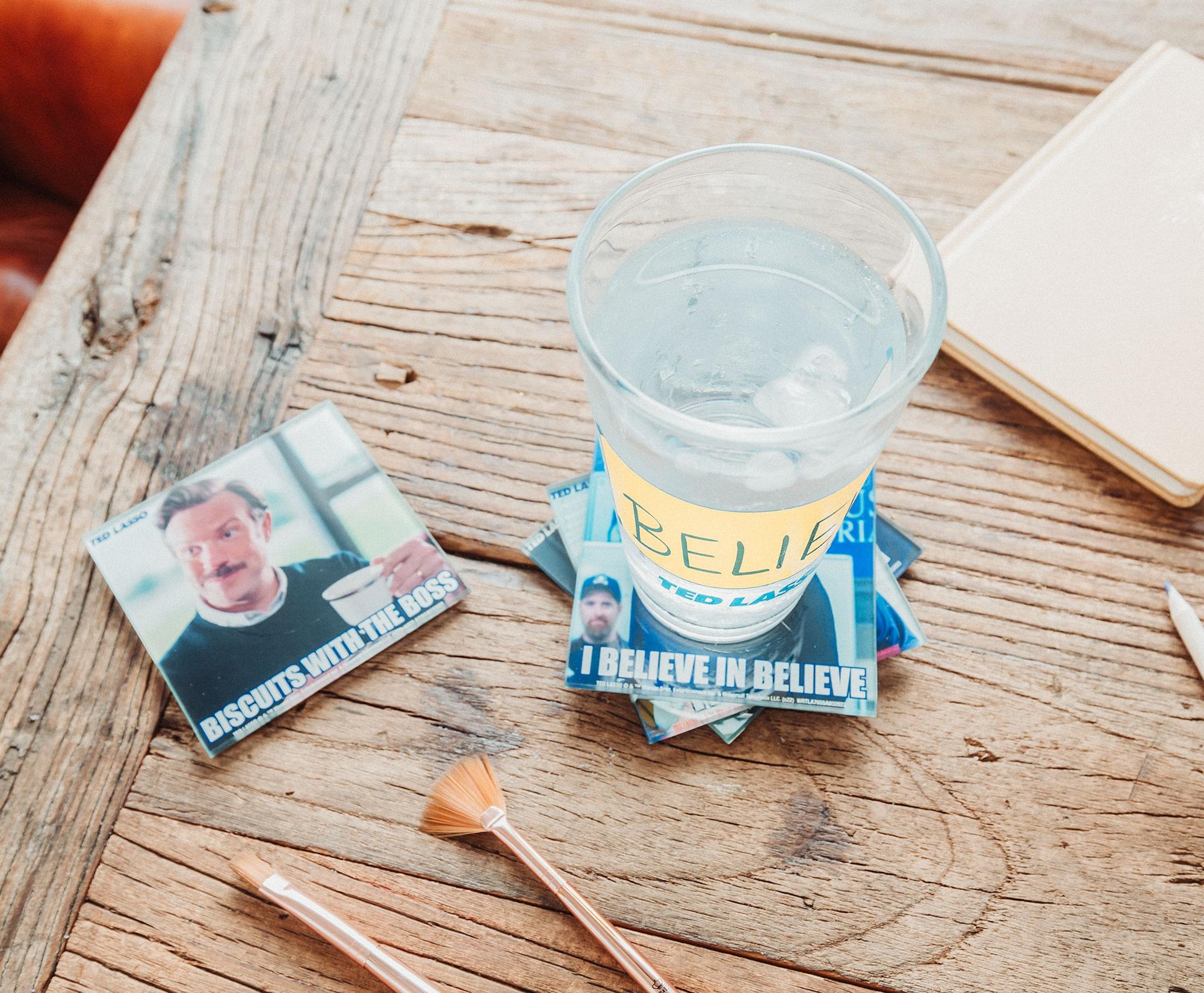 Inspiring Ted Lasso 16-Ounce Pint Glass