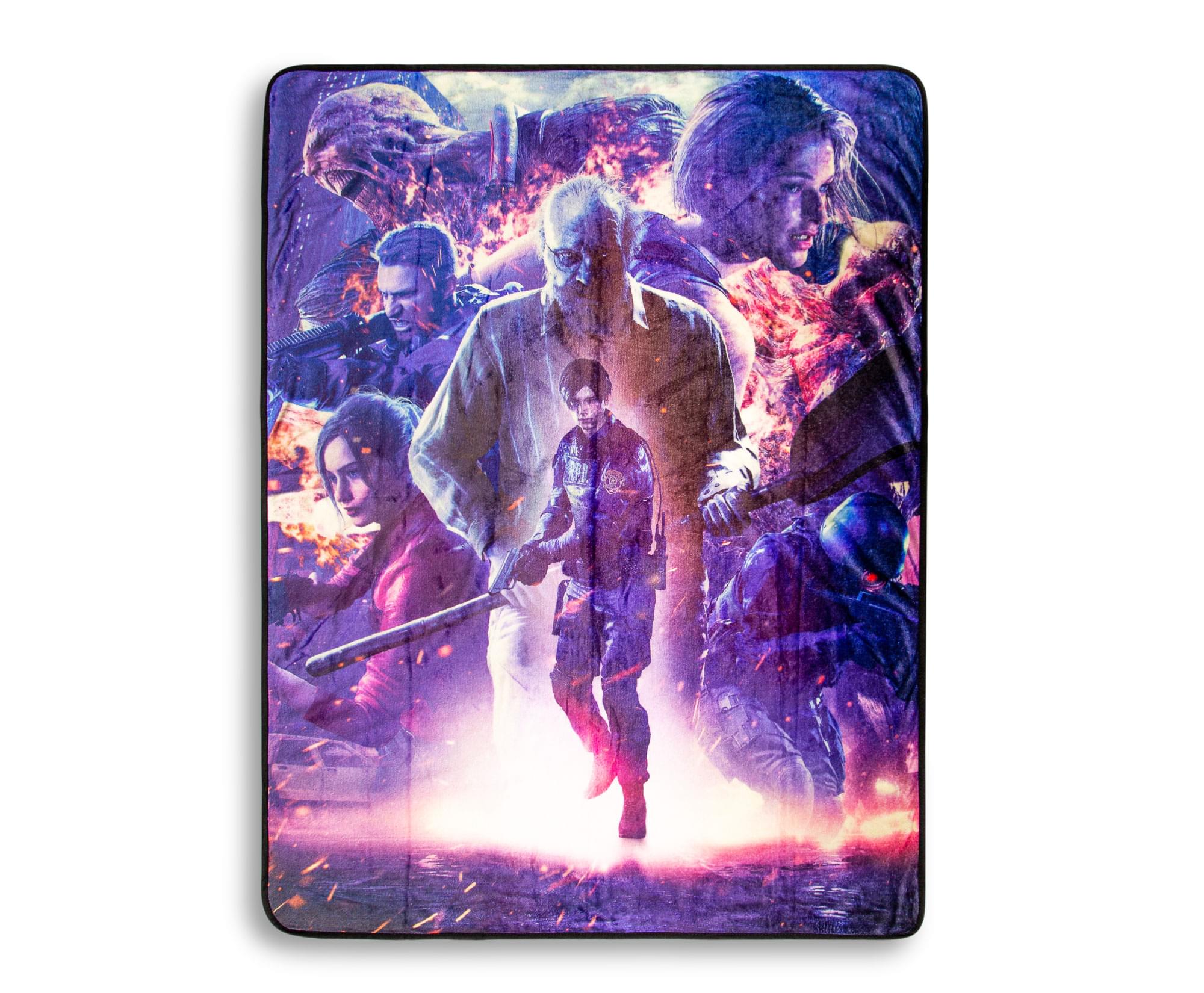 Resident Evil Re:Verse Cozy Fleece Throw Blanket for Fans - 45 x 60 Inches