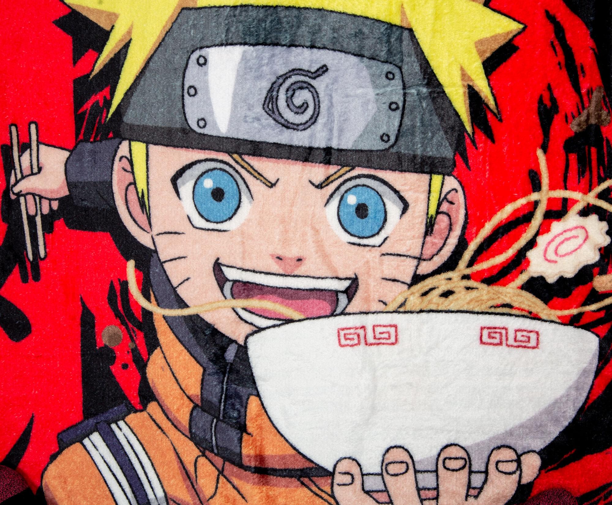 Naruto Shippuden Ichiraku Ramen Cozy Fleece Throw Blanket - 45 x 60 Inches