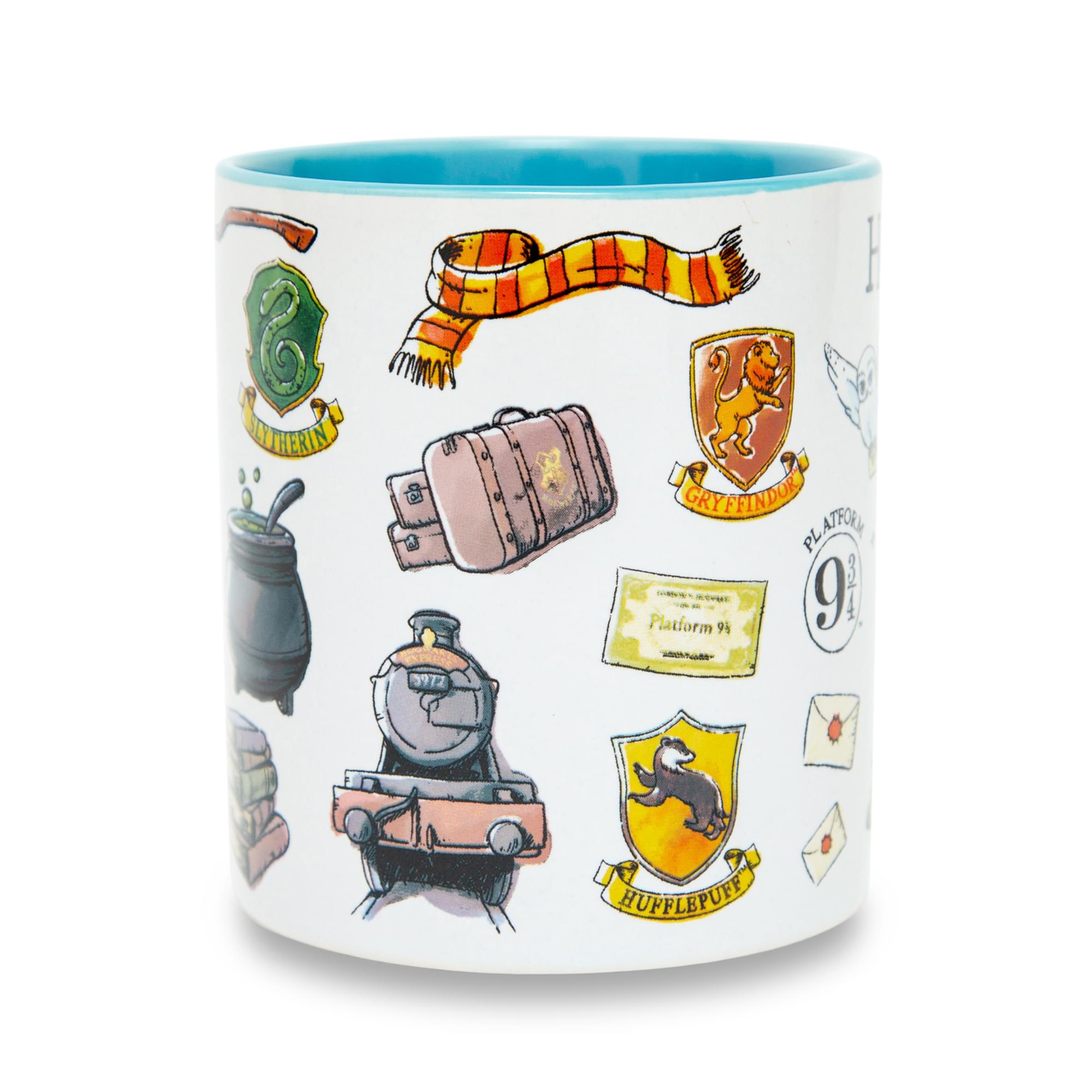 Enchanting Harry Potter Hogwarts Icons 20-Ounce Ceramic Mug