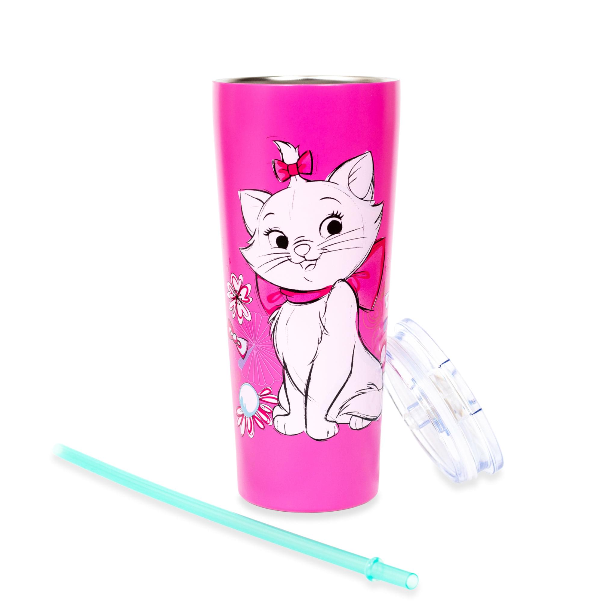Disney's The Aristocats Marie Bonjour 22-Ounce Stainless Steel Tumbler
