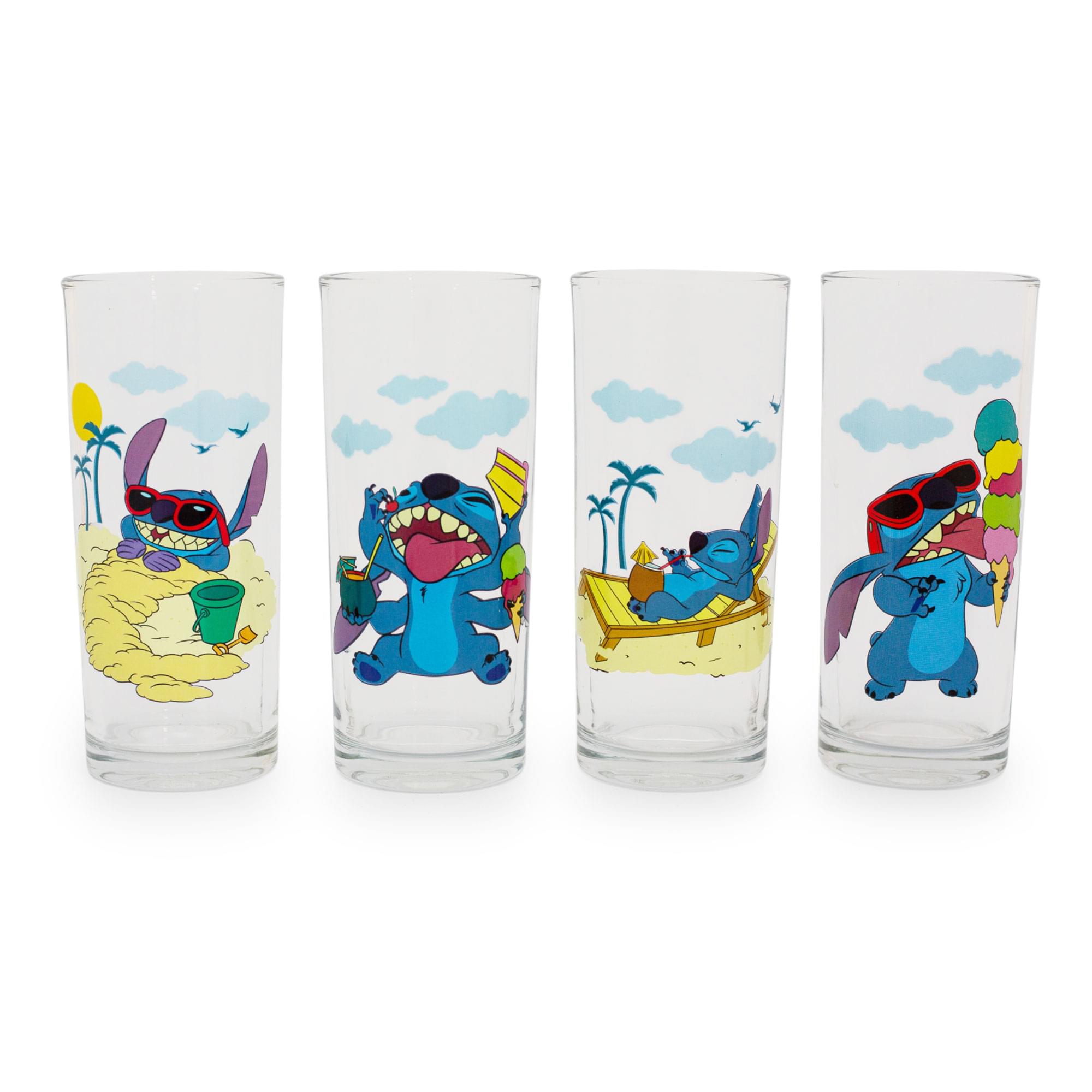 Disney Lilo & Stitch 10-Ounce Beach Day Tumbler Set - 4 Pack
