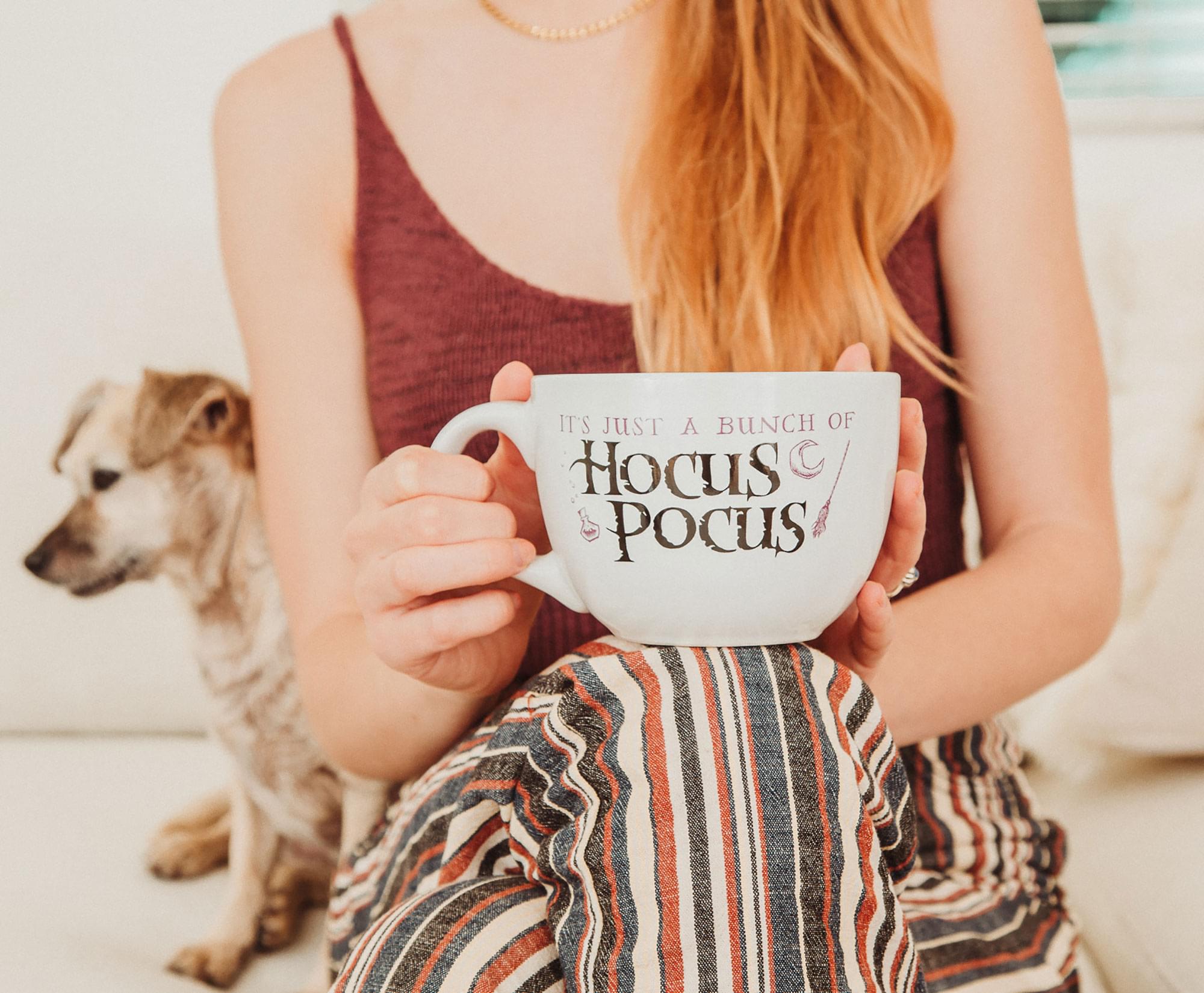 Disney Hocus Pocus Spooky Ceramic Soup Mug - 24 Ounces