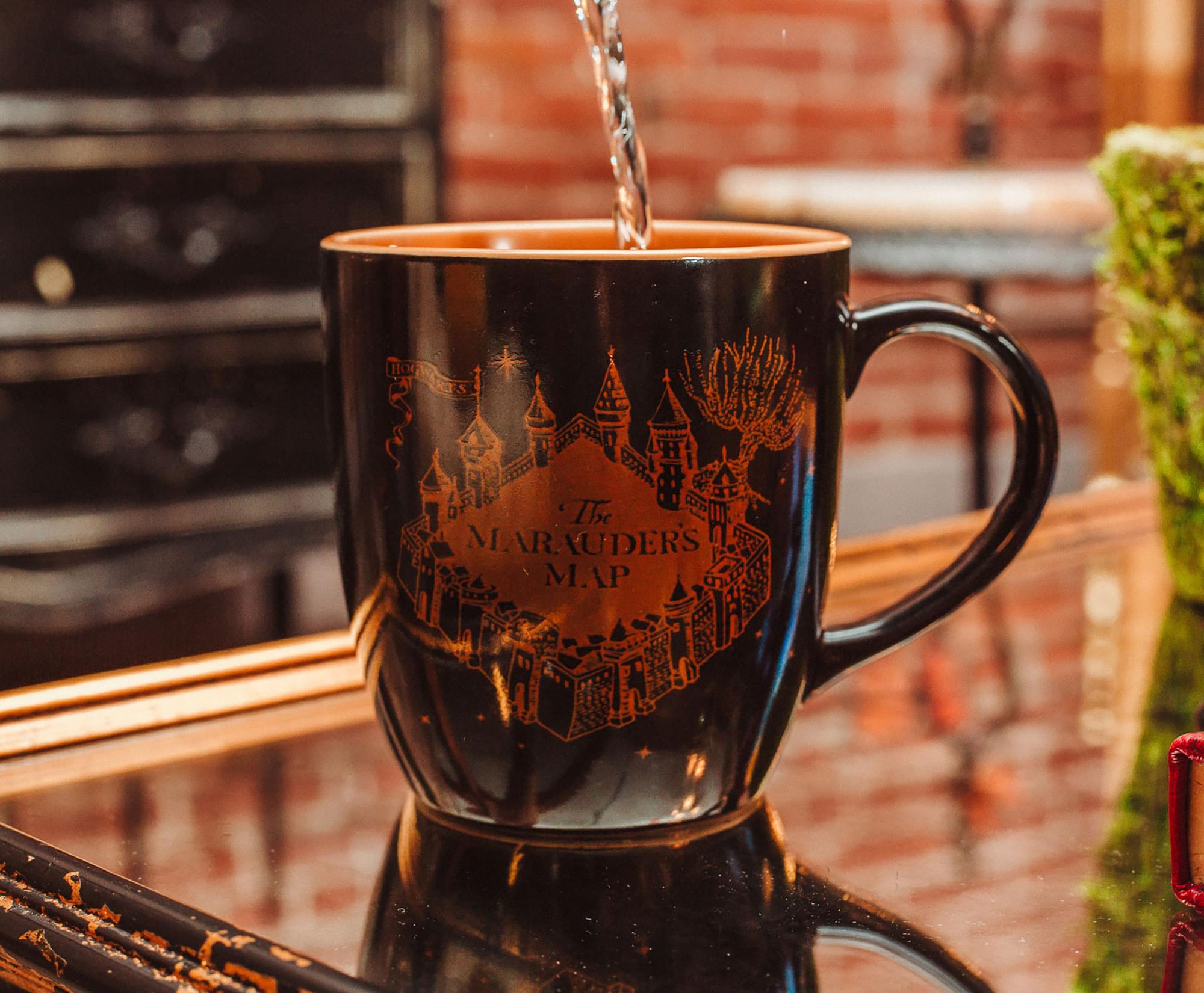 Enchanting Harry Potter Marauder's Map Ceramic Mug - 18 Oz