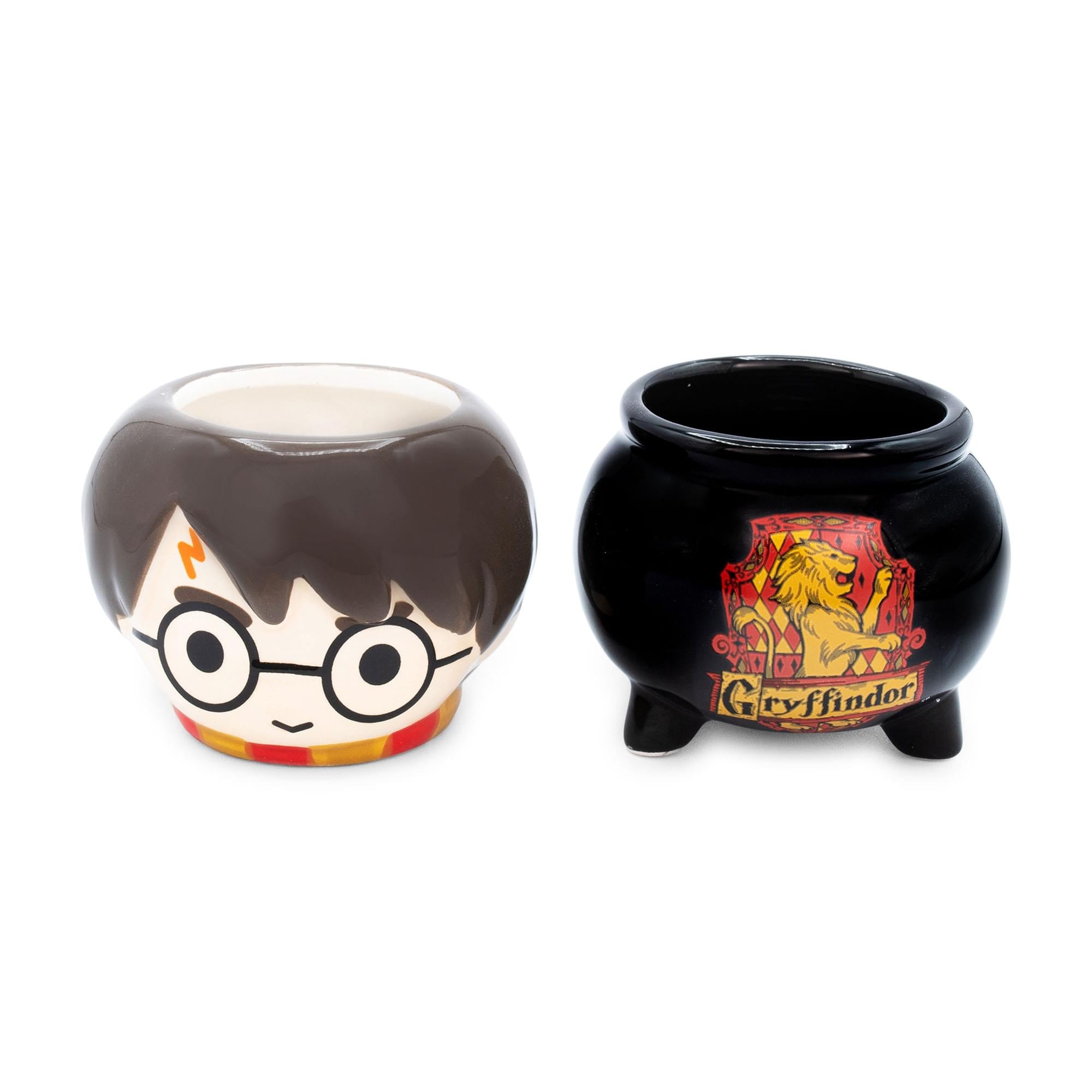 Magical Harry Potter Chibi Harry & Cauldron Ceramic Mini Mugs Set of 2