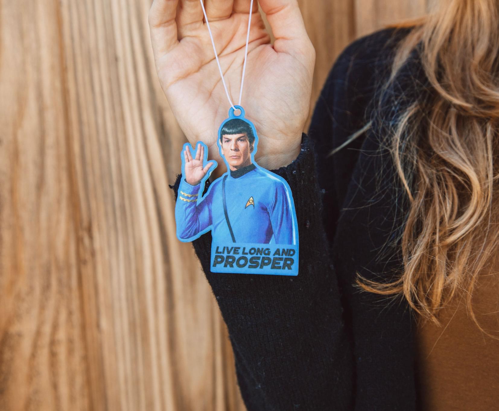 Star Trek Spock Air Freshener - Live Long and Prosper, Berry Scent
