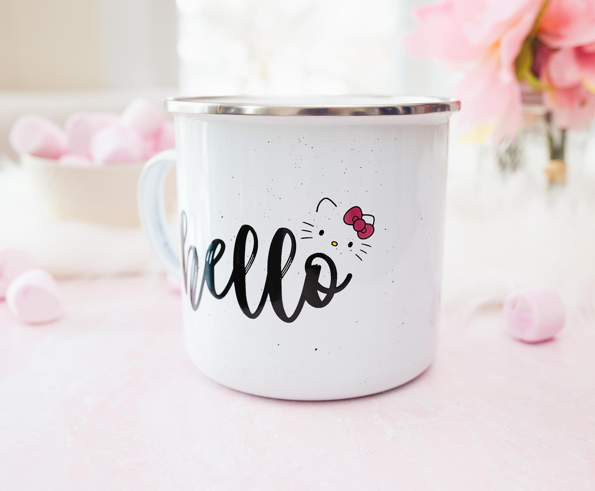 Sanrio Hello Kitty Ceramic Camper Mug - 20 Ounce Delight