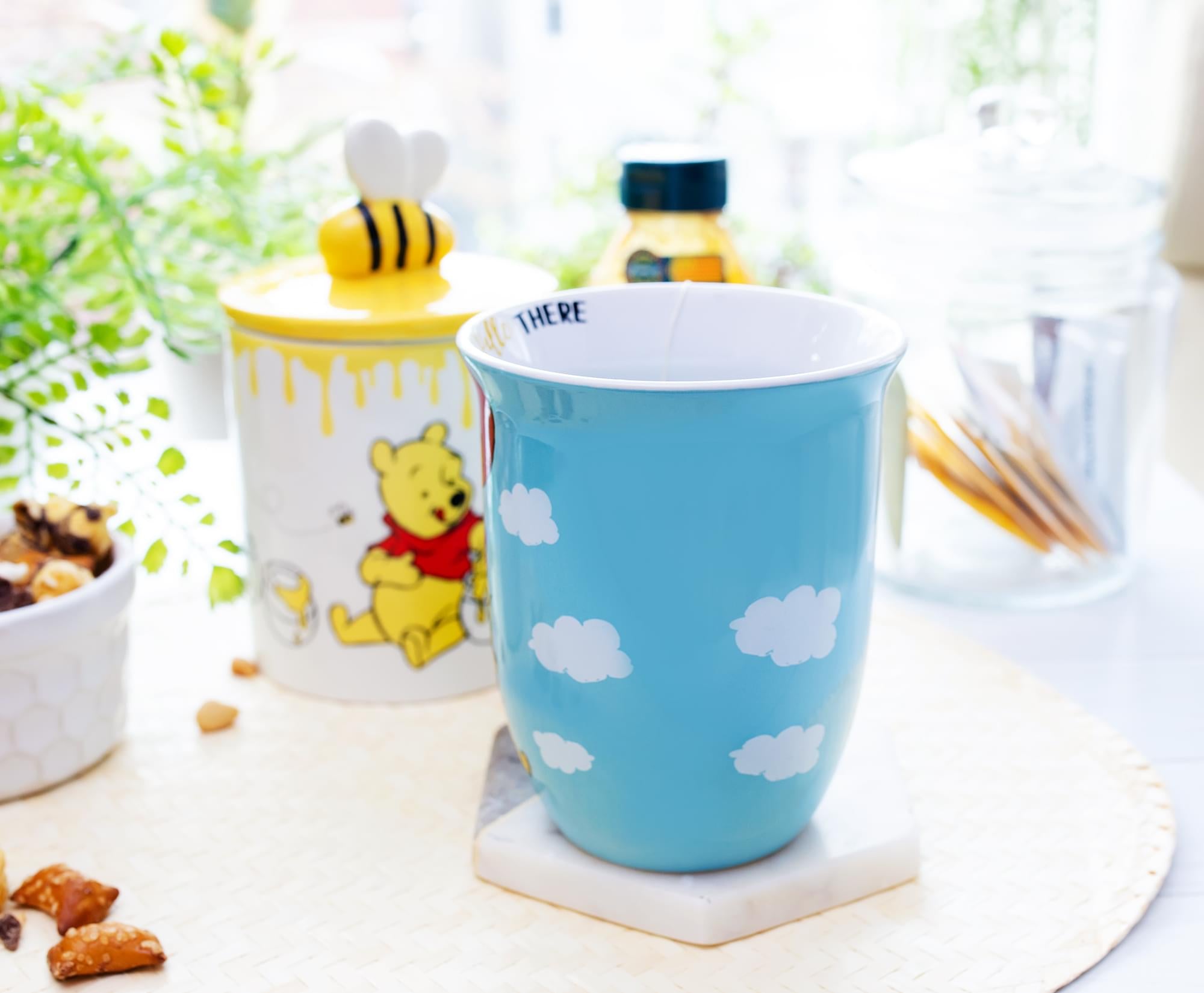 Disney's Enchanting Winnie The Pooh Balloon Float Ceramic Mug - 16 Oz