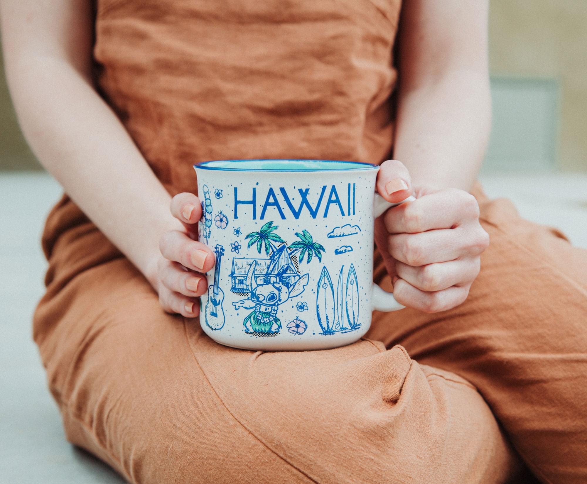 Disney Lilo & Stitch Hawaiian Adventure Camper Mug - 20 Oz