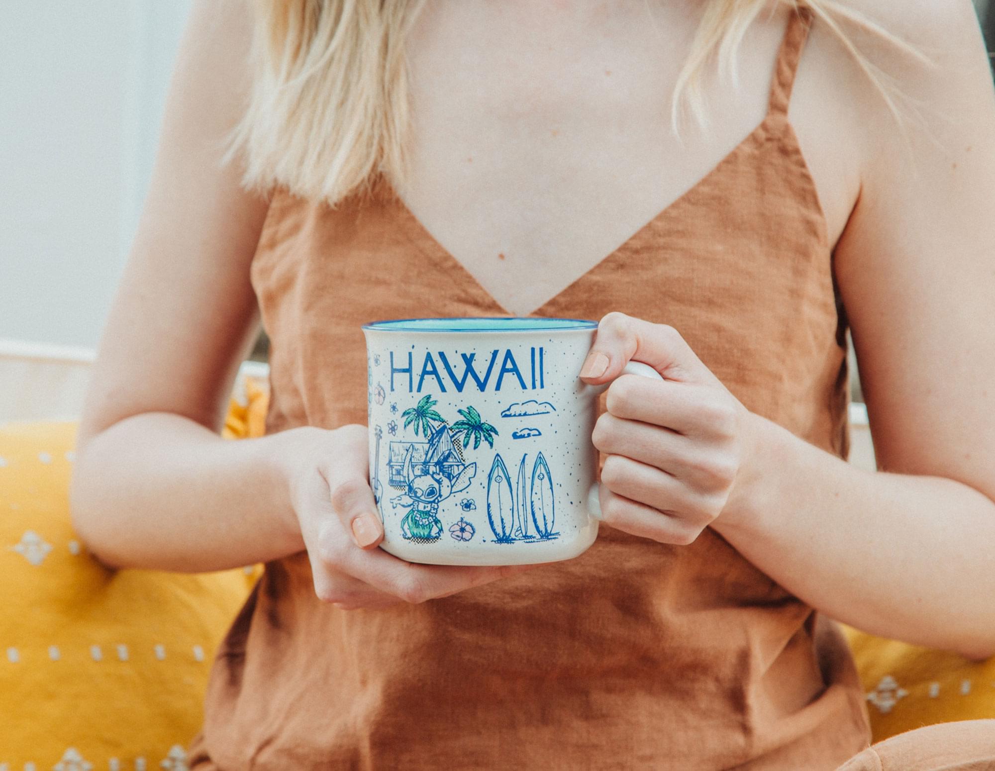 Disney Lilo & Stitch Hawaiian Adventure Camper Mug - 20 Oz