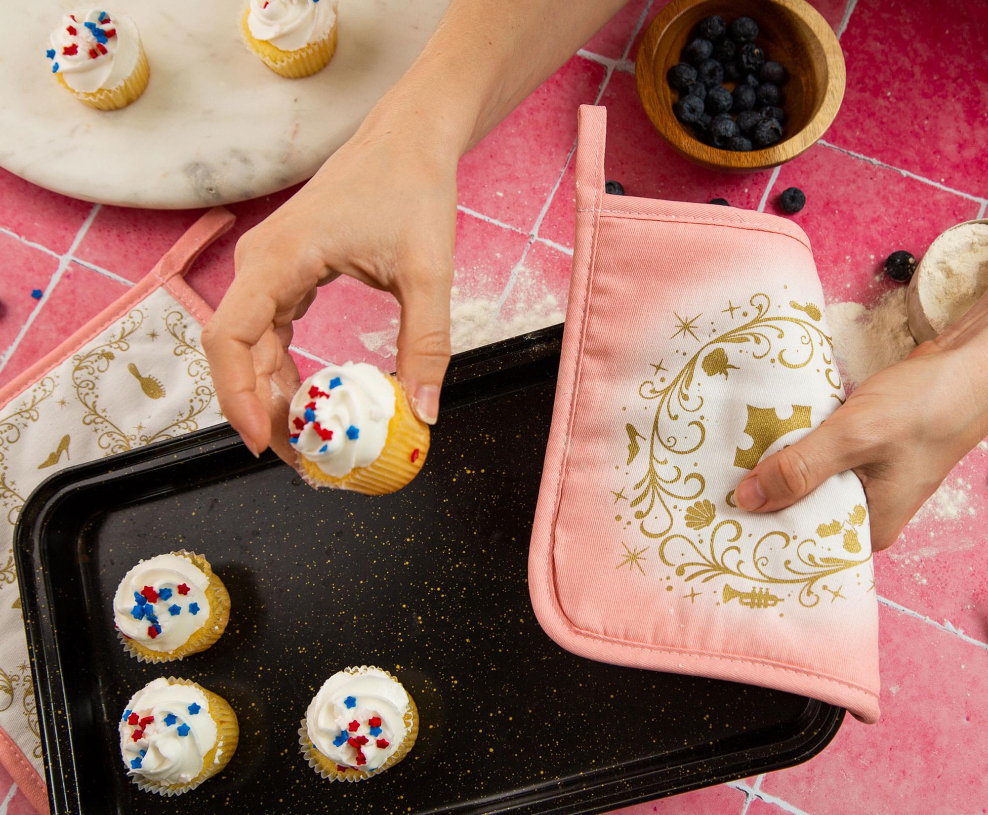 Magical Disney Princess Kitchen Pot Holders - Set of 2