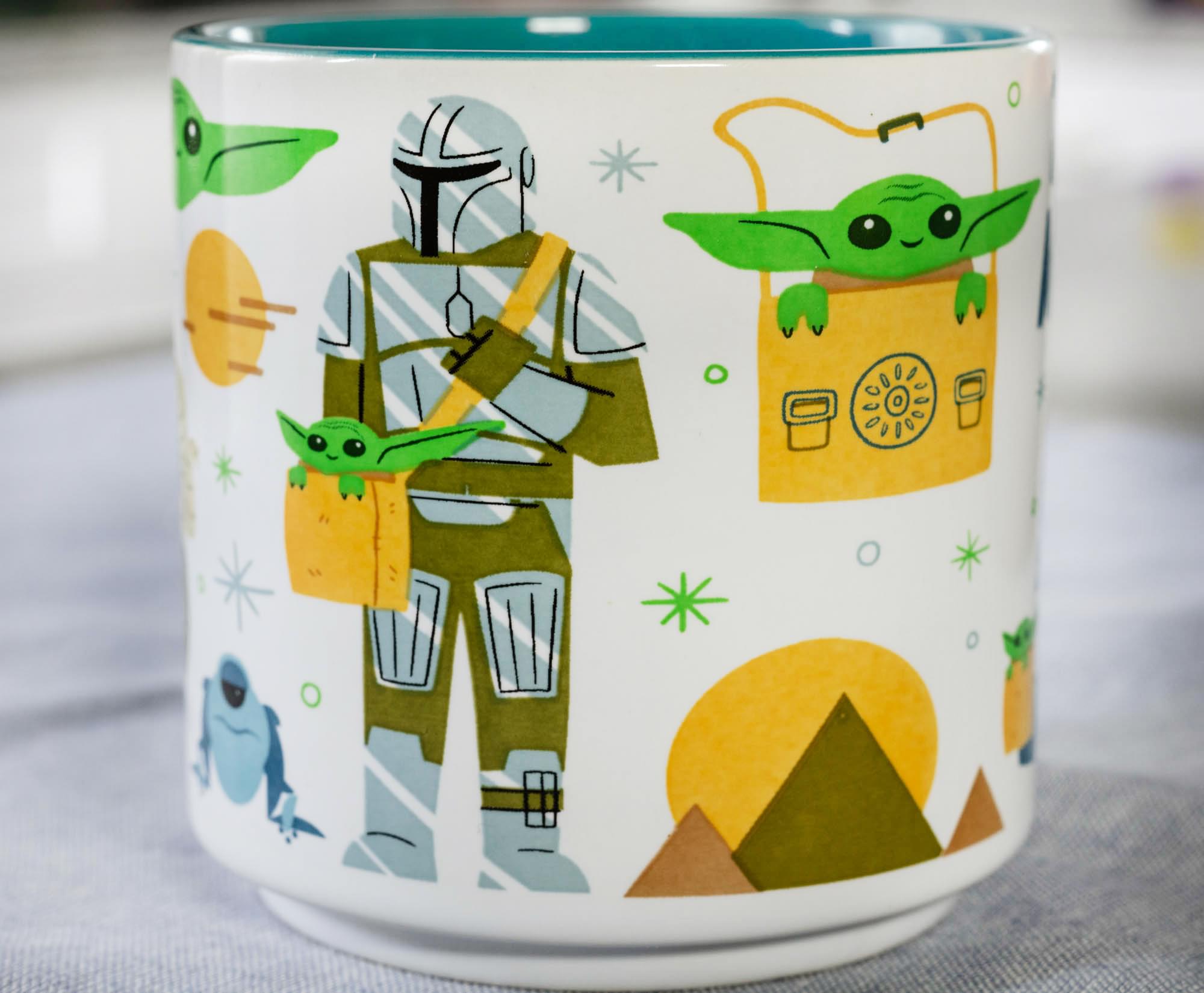 The Mandalorian Grogu Ceramic Mug - 13 Oz