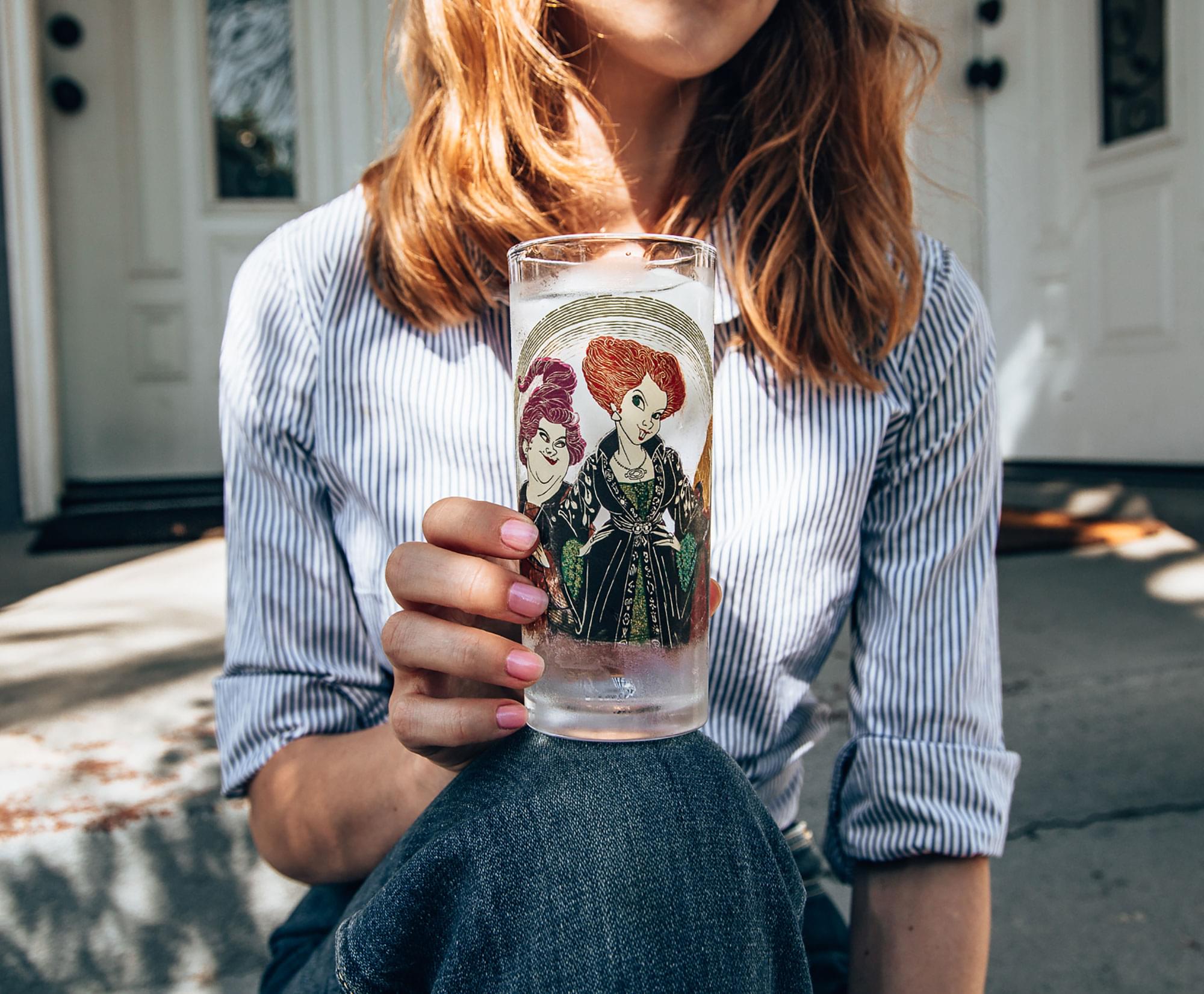 Enchanting Disney Hocus Pocus Sanderson Sisters 10 - Ounce Tumbler Set of 4