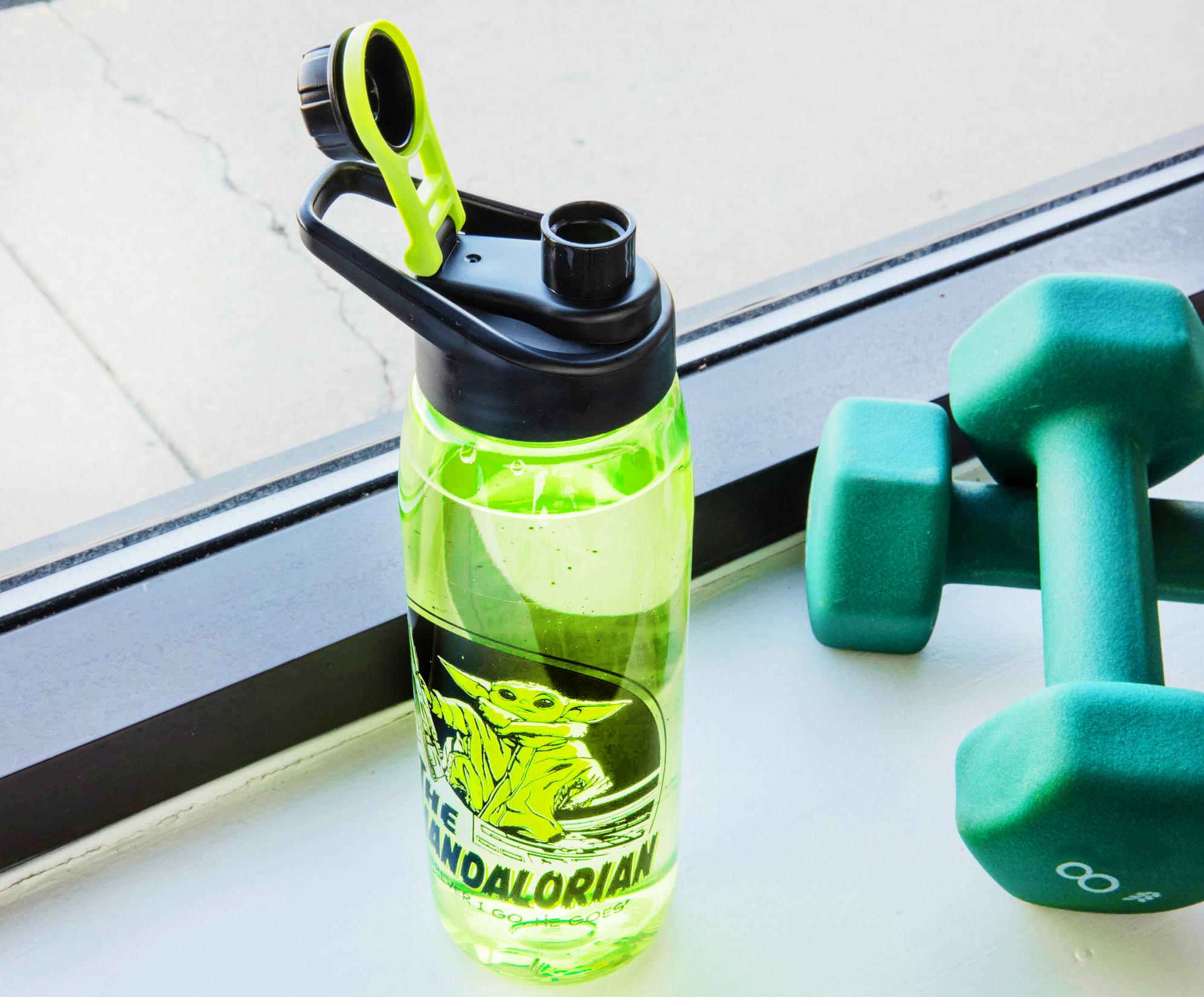 The Mandalorian 28-Ounce Screw-Top Plastic Water Bottle