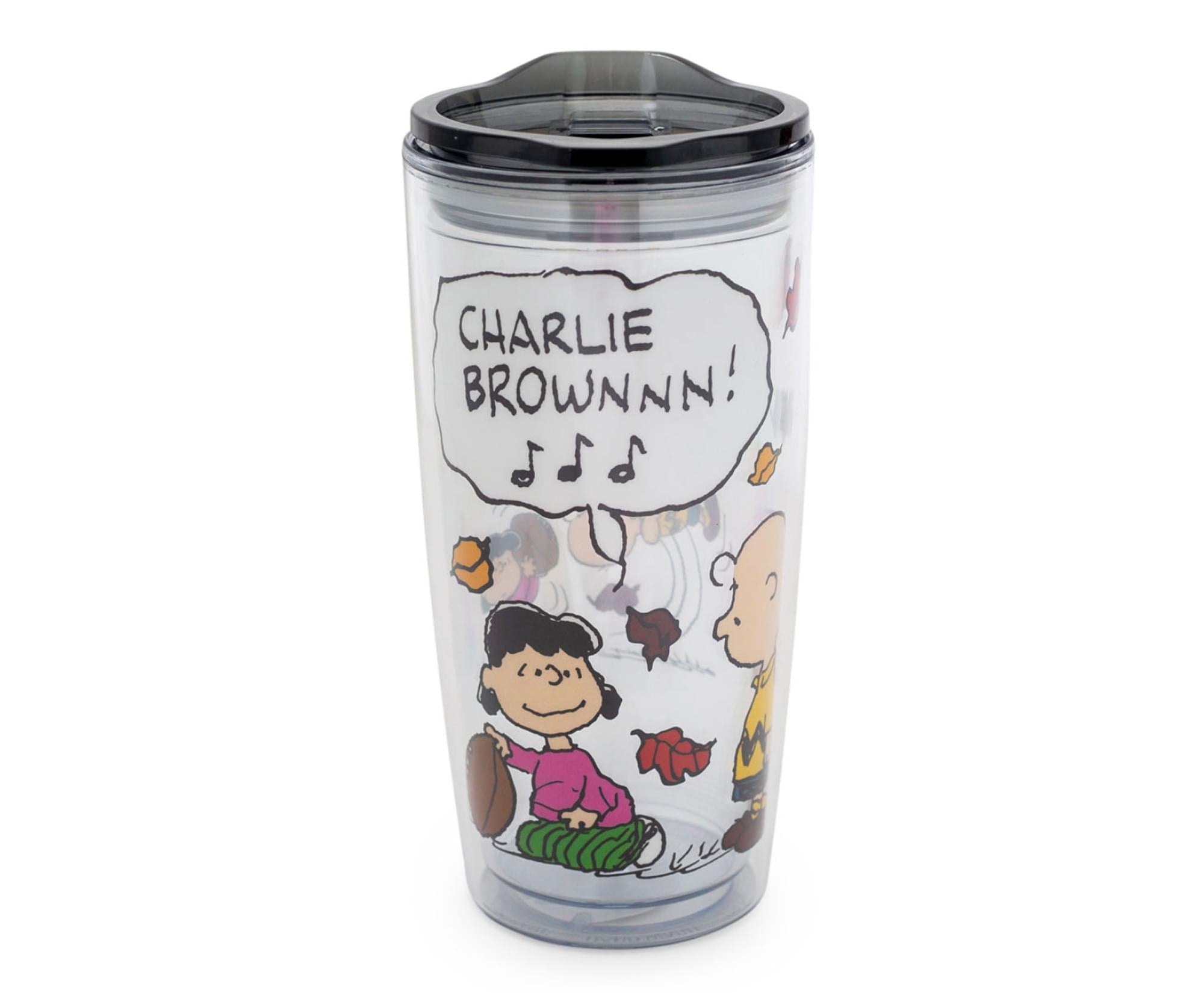 Celebrate Charlie Brown's Iconic Football Fails with This 20-Ounce Travel Tumbler