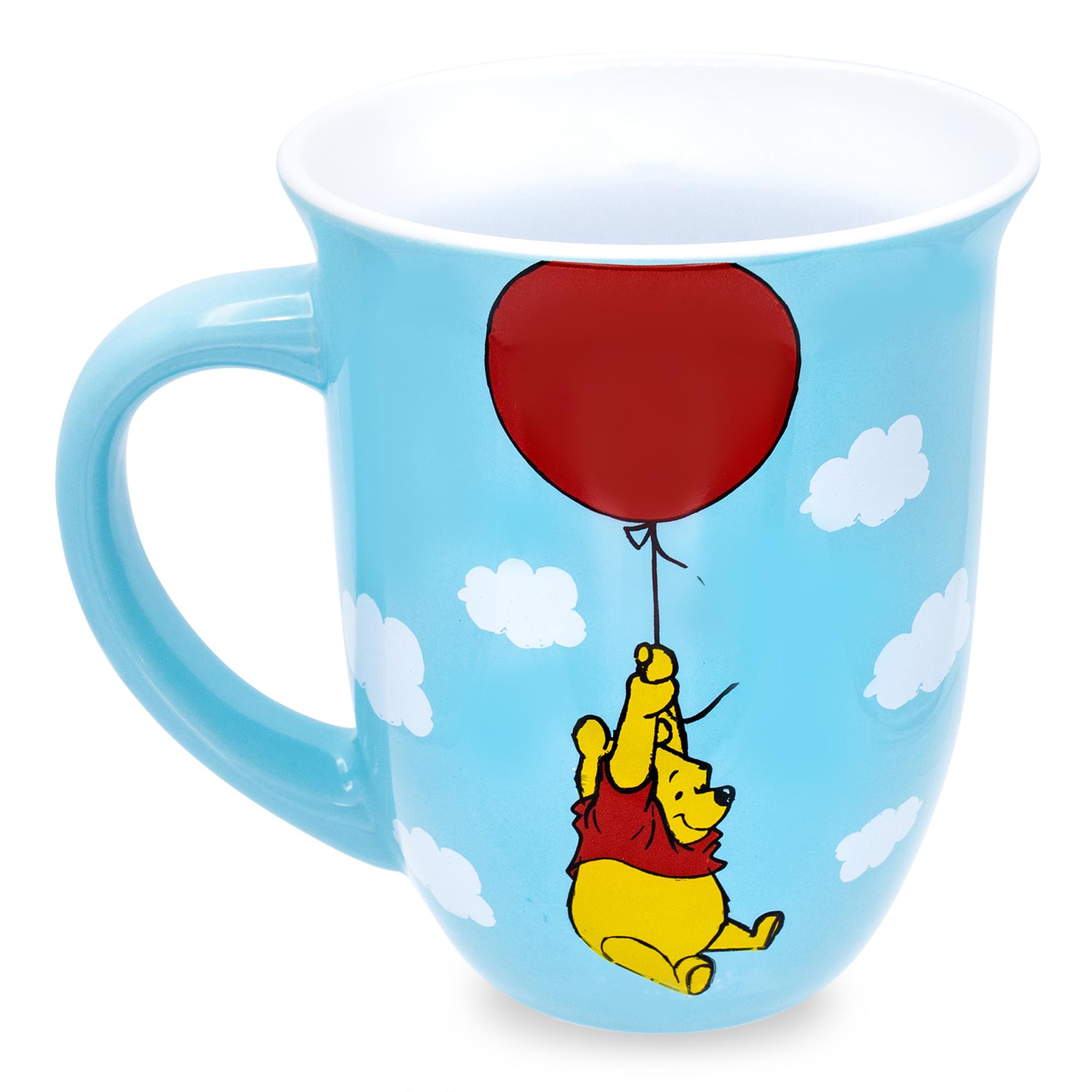 Disney's Enchanting Winnie The Pooh Balloon Float Ceramic Mug - 16 Oz
