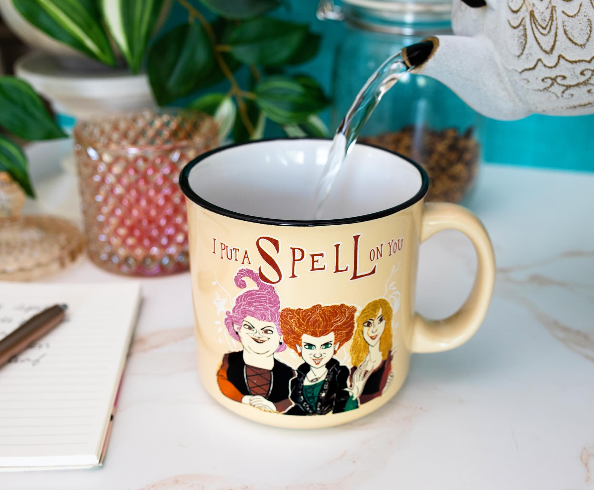 Disney Hocus Pocus Ceramic Camper Mug - 20 Ounces of Spooky Fun