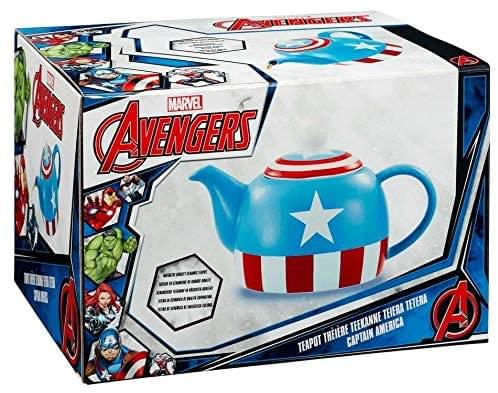 Epic Marvel Captain America 36 - Ounce Ceramic Teapot
