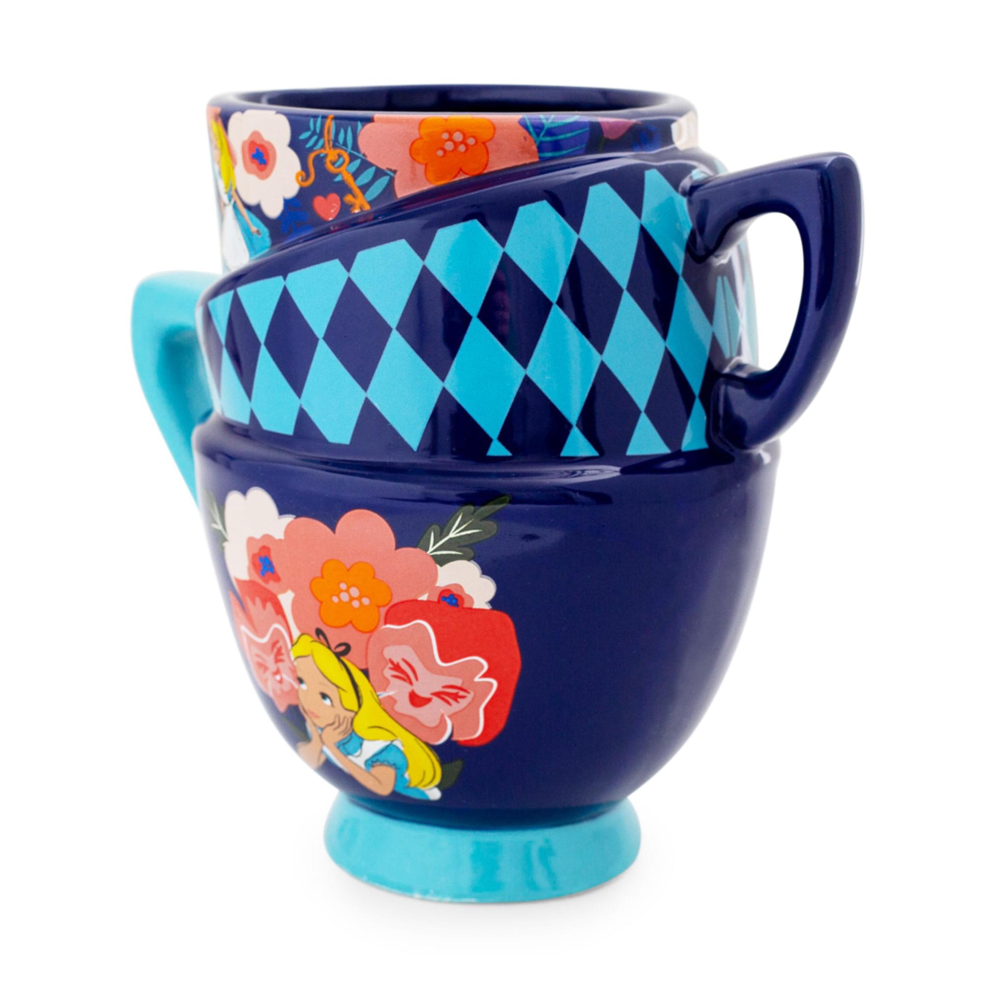 Disney's Alice in Wonderland Stacked Teacups Ceramic Mug - 20 Ounce