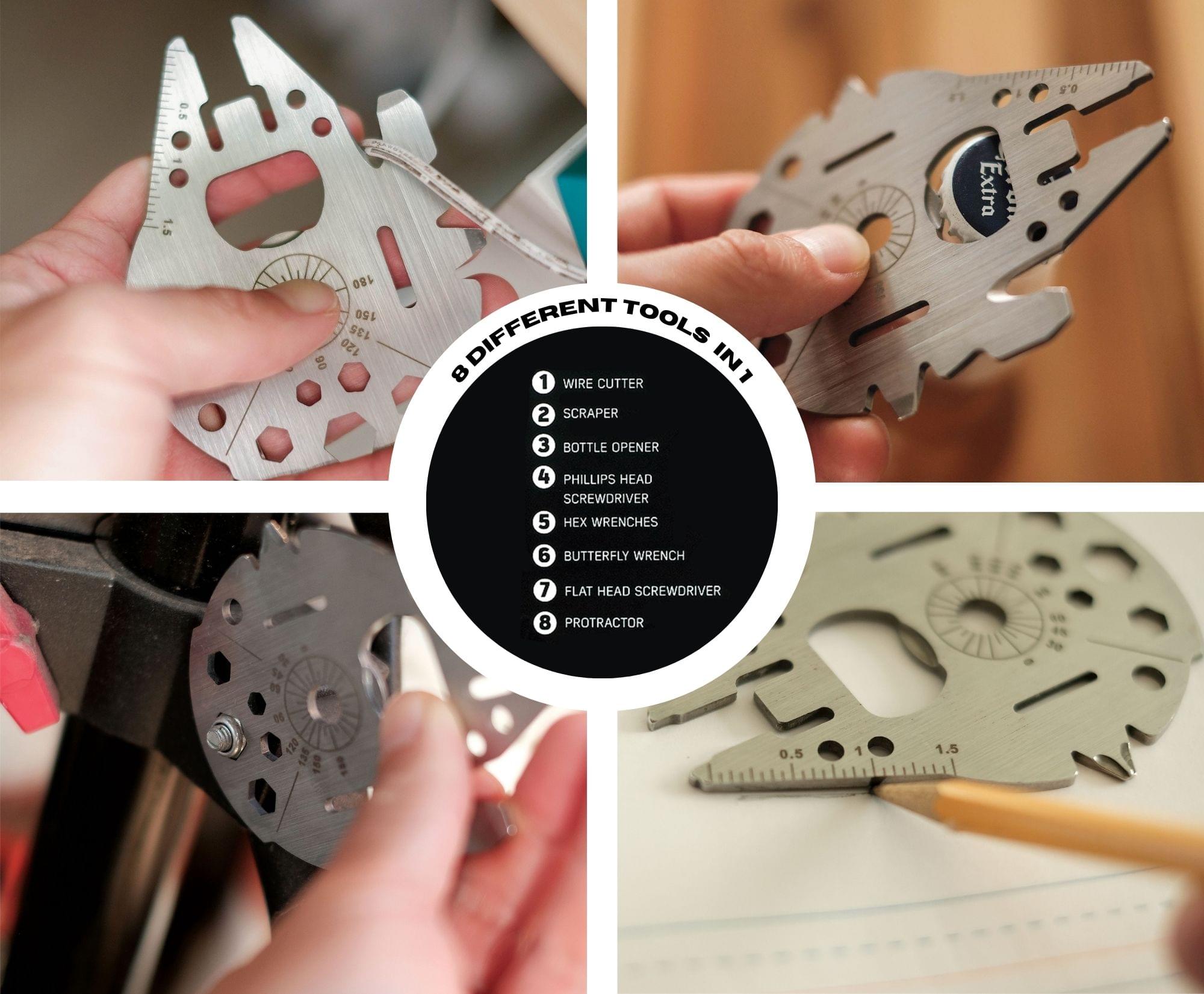 The Ultimate Star Wars Millennium Falcon 8 - in - 1 Multitool for Your Adventures