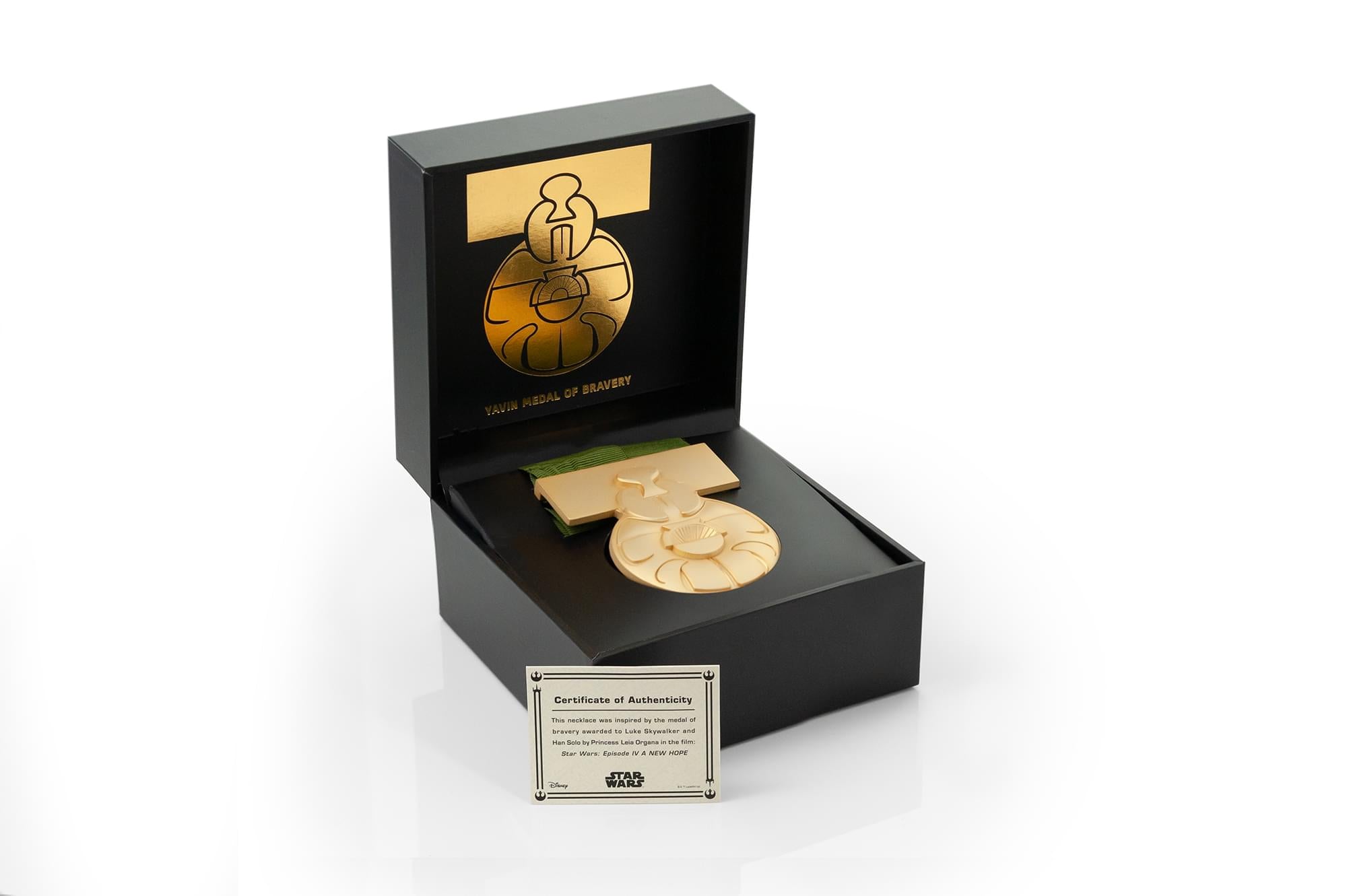 Epic Star Wars Yavin Medal - 1:1 Gold Plated Licensed Prop Replica