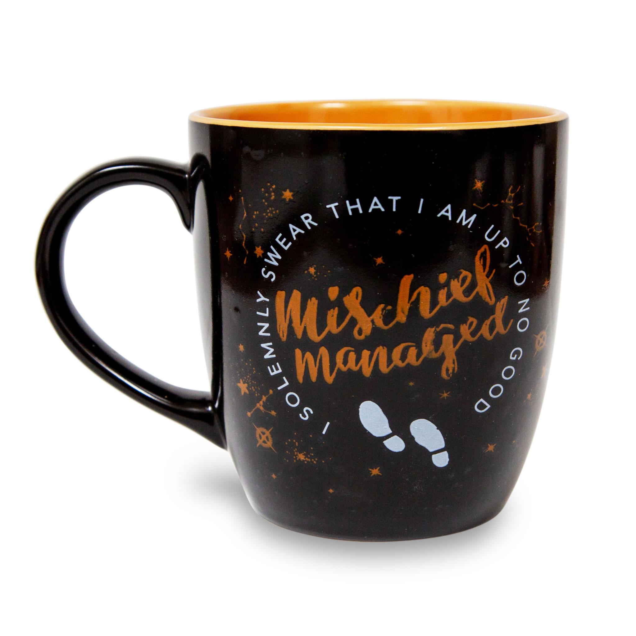 Enchanting Harry Potter Marauder's Map Ceramic Mug - 18 Oz