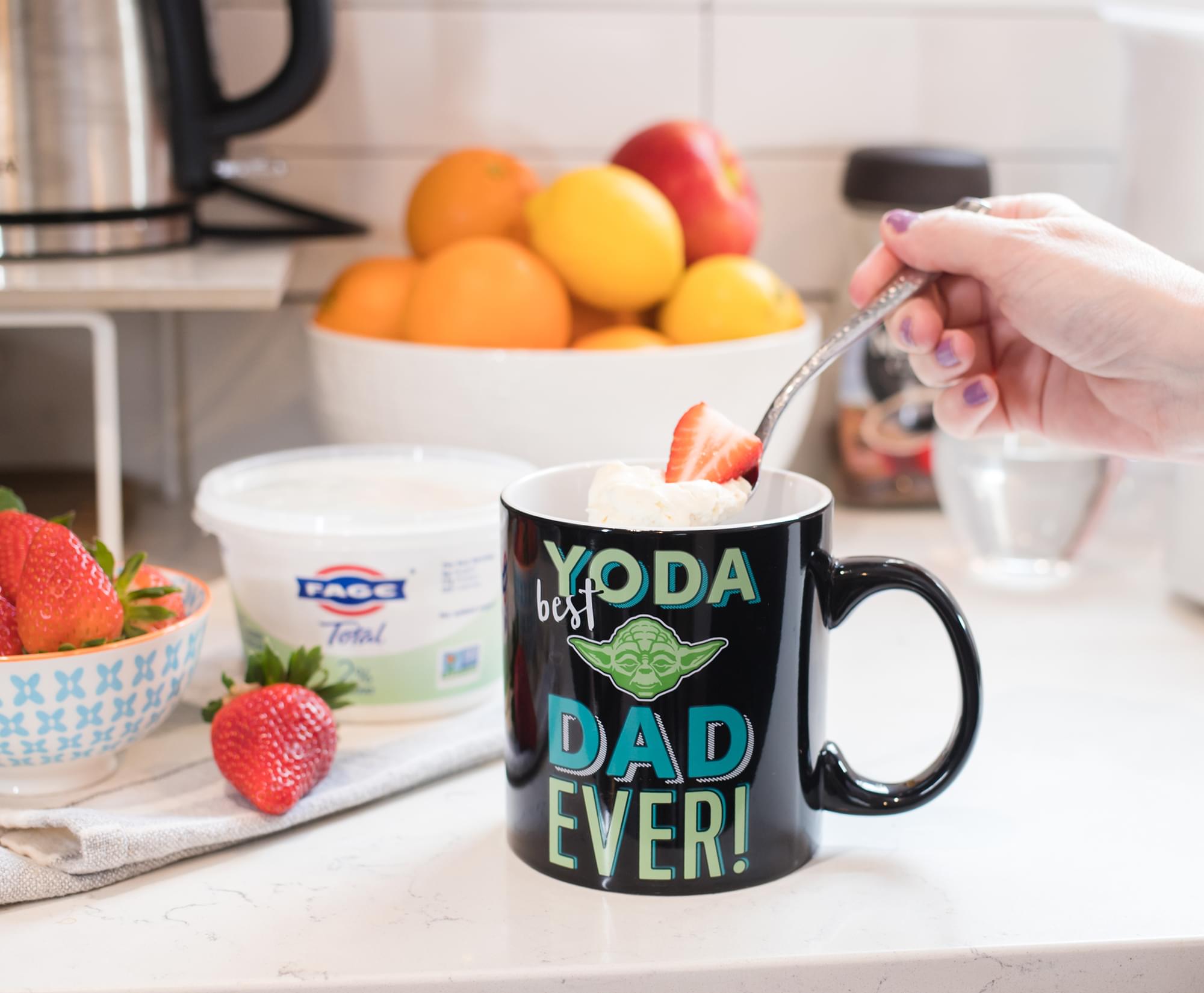Toynk Exclusive Star Wars Yoda 'Best Dad Ever' Ceramic Mug